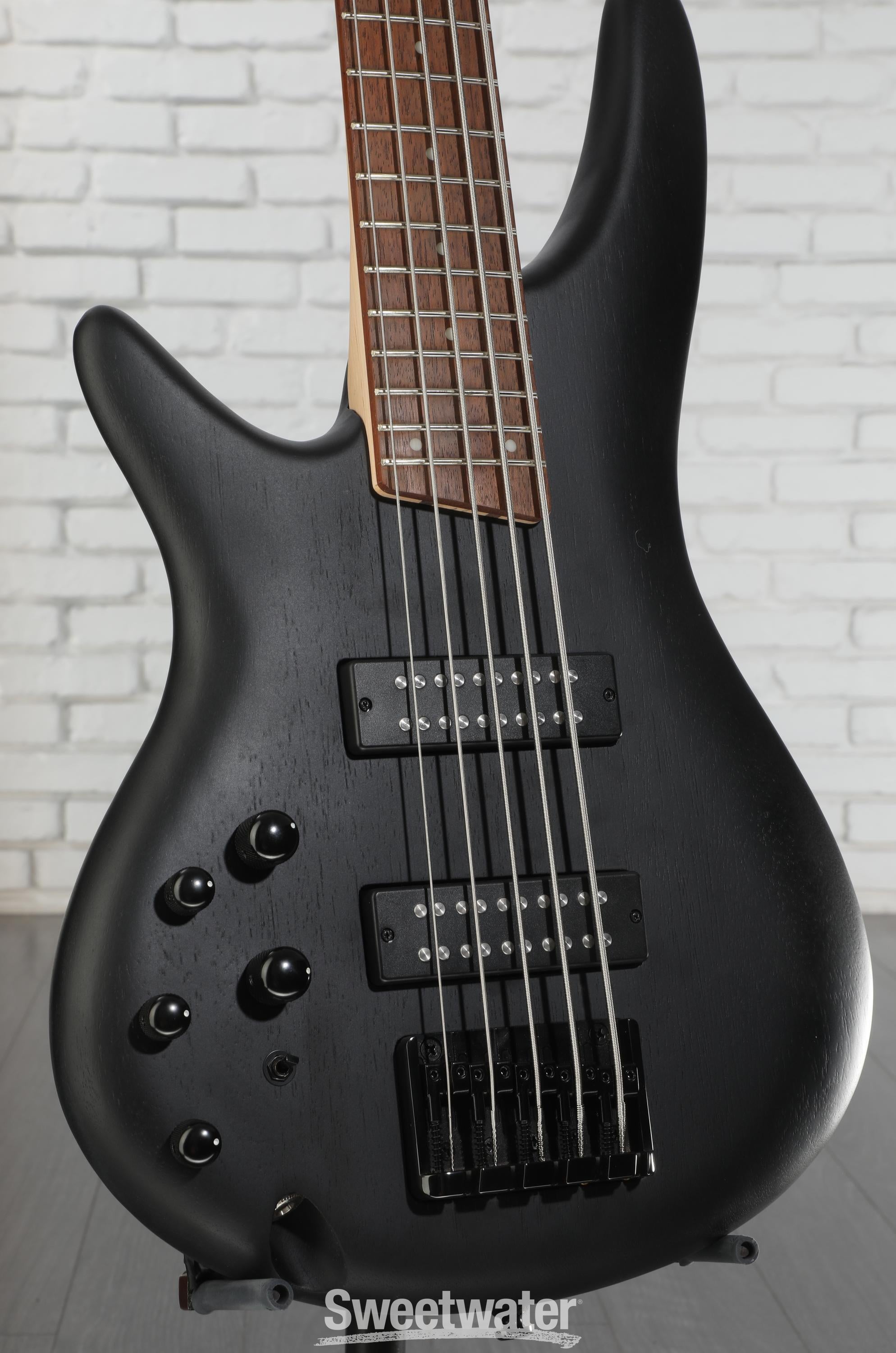 ベース Ibanez SR305EBL LH Ibanez SR305EBL Left-Handed 5-String Electric Bass Guitar