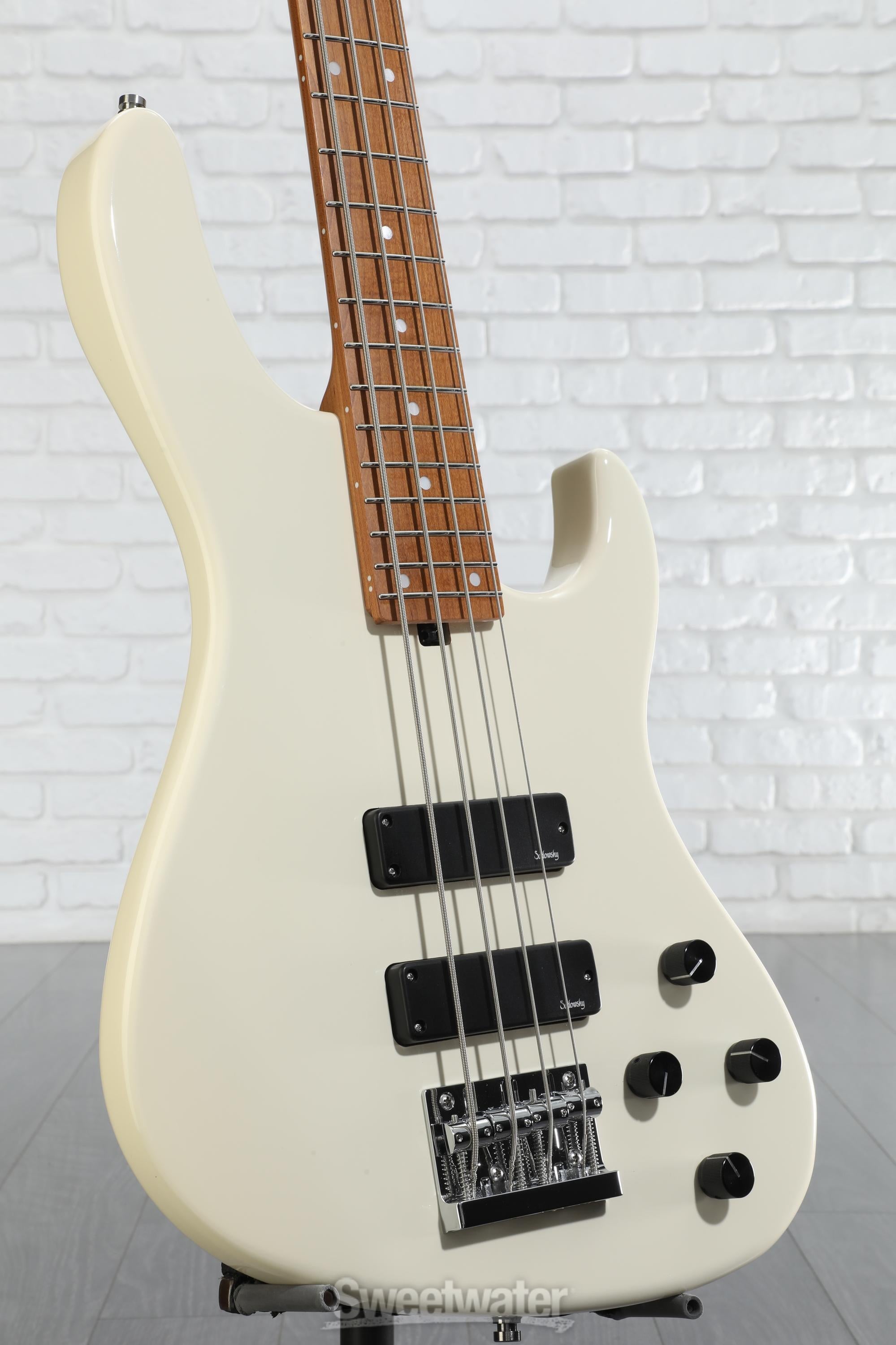 Sadowsky MetroExpress Modern Bass Guitar - Olympic White, Maple