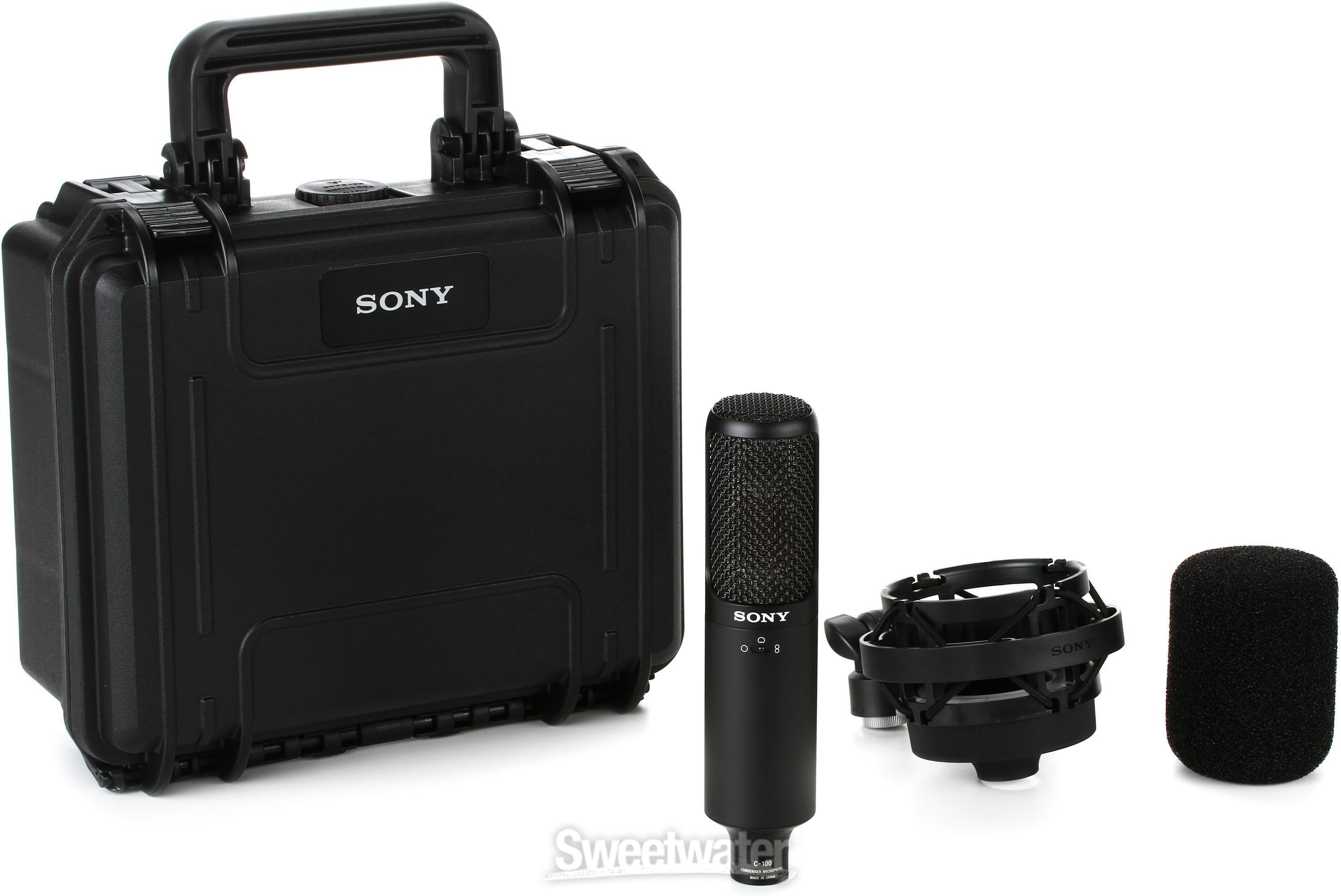 Sony C-100 Two-way Condenser Microphone | Sweetwater