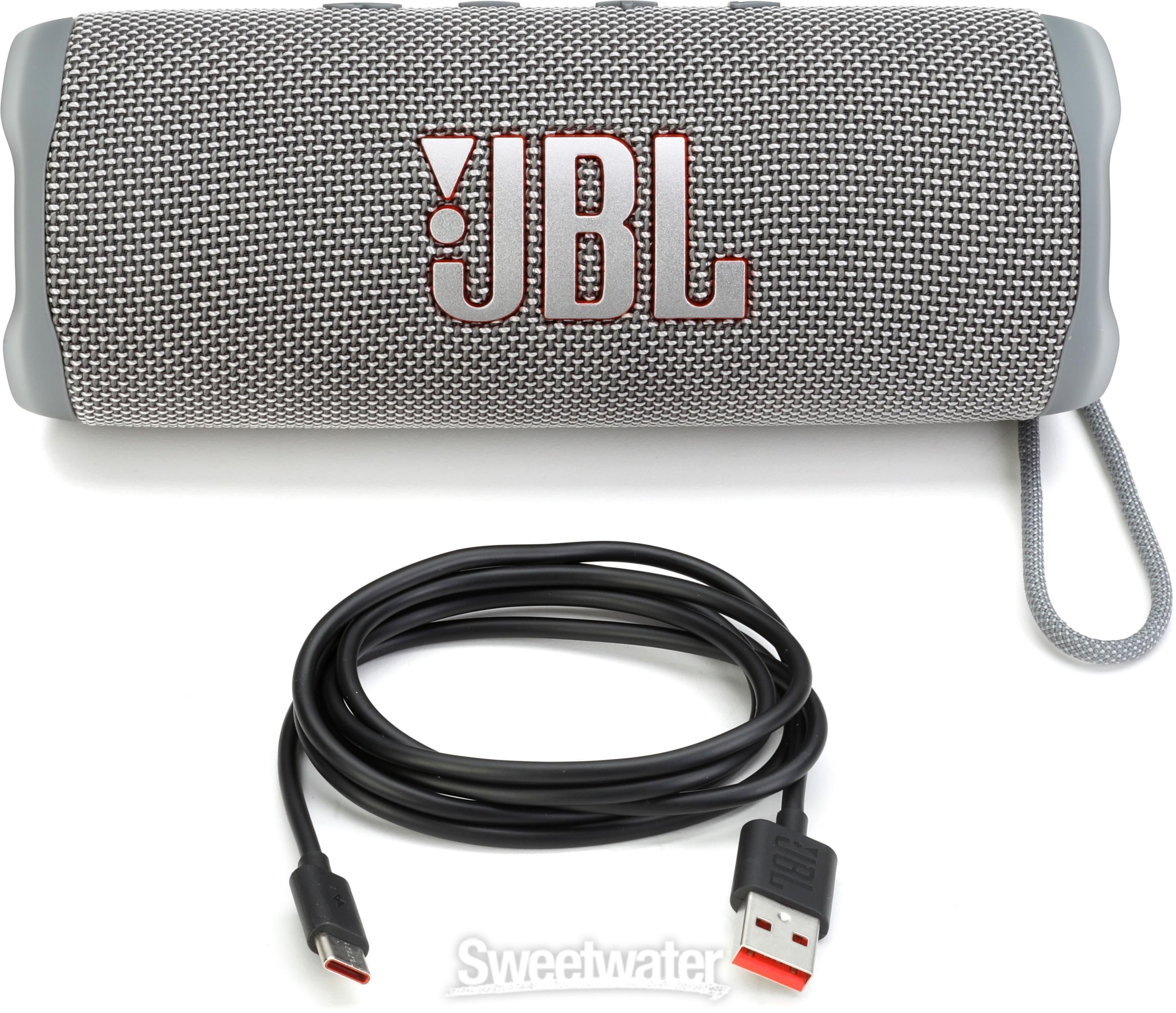 JBL Flip 6 Portable Waterproof Bluetooth deals Speaker (Gray)