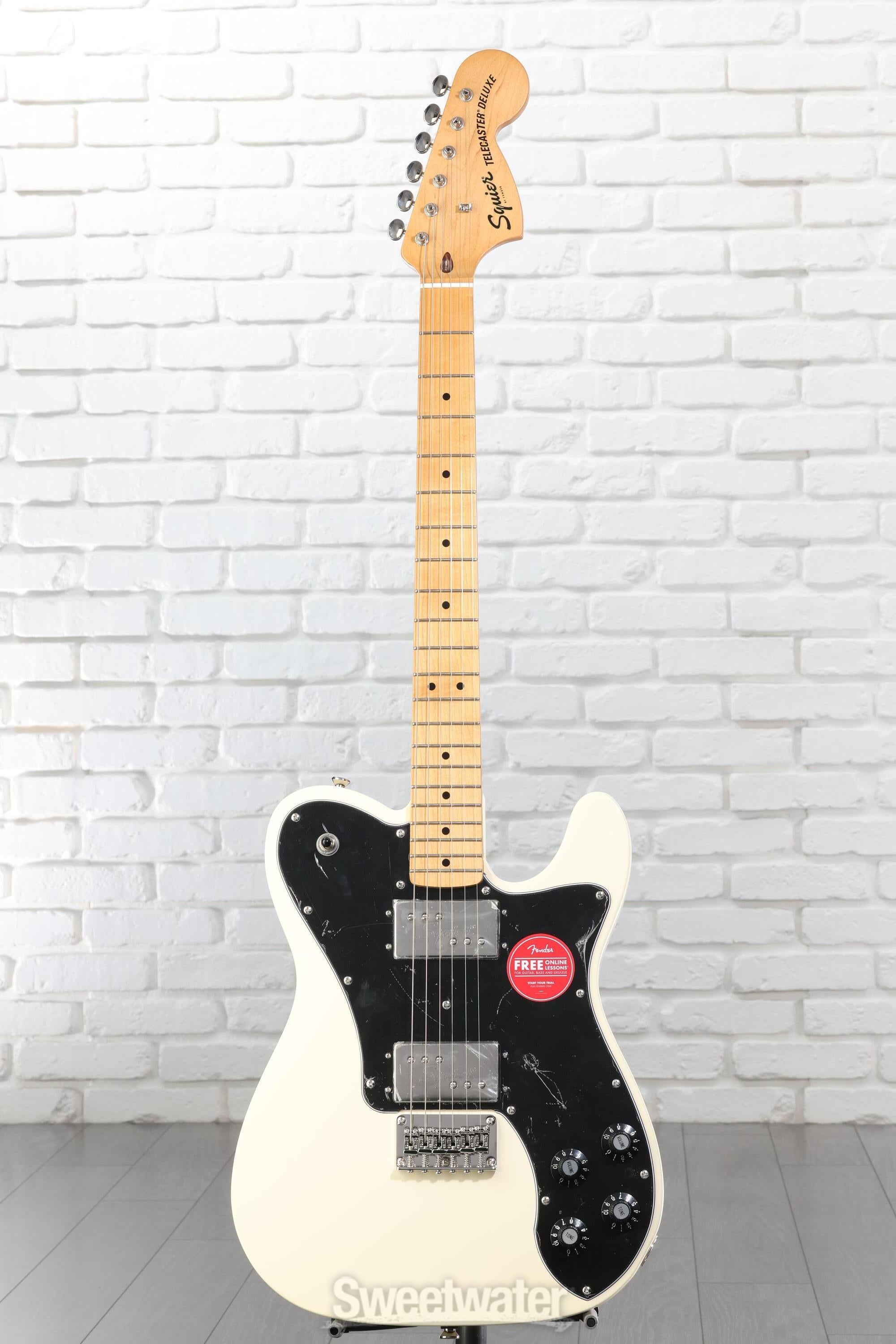ギター Squier Classic Vibe Telecaster Deluxe Squier Classic Vibe '70s Telecaster Deluxe - Olympic White