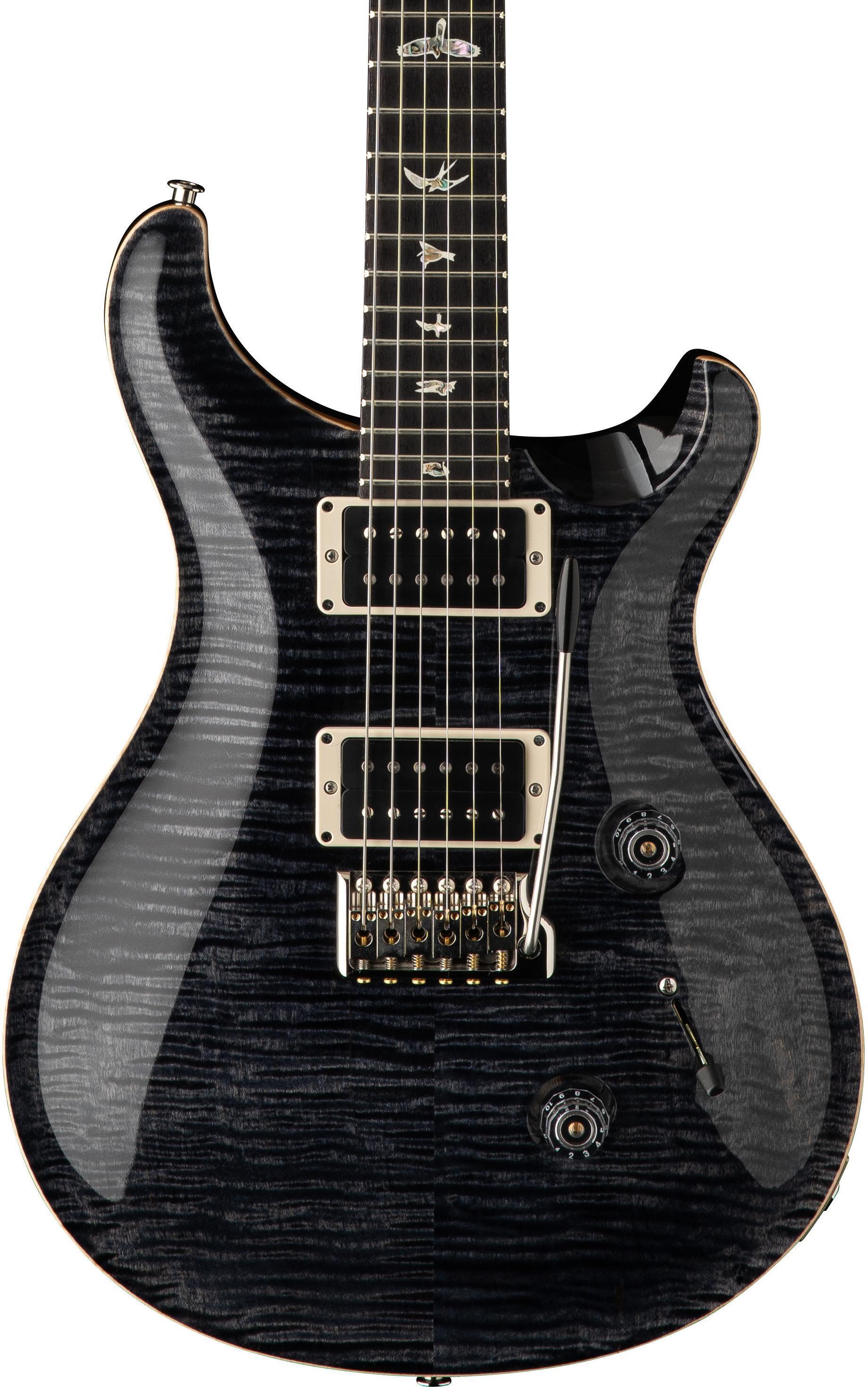 PRS Custom 24 Electric Guitar - Gray Black, 10-Top