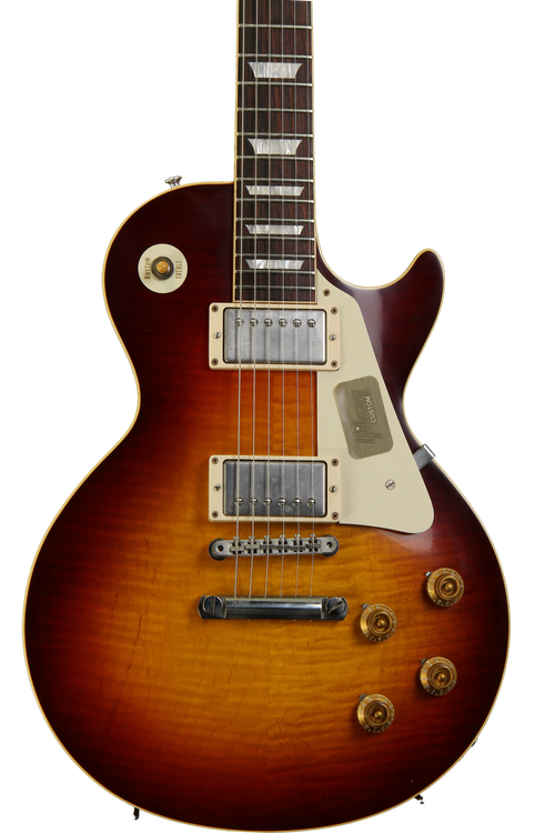 Gibson Custom 1959 Les Paul Reissue - Dark Cherry Burst, VOS