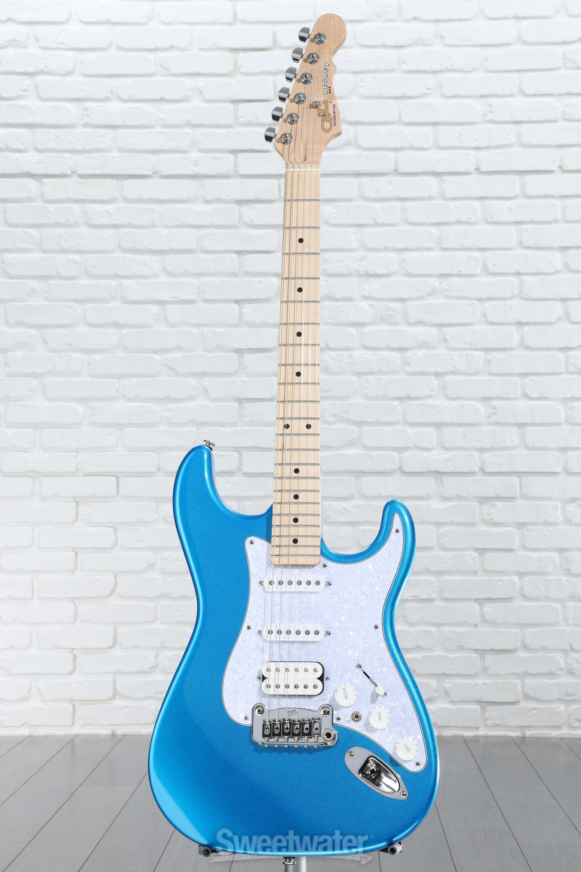G&L Fullerton Deluxe Legacy HSS Electric Guitar - Electric