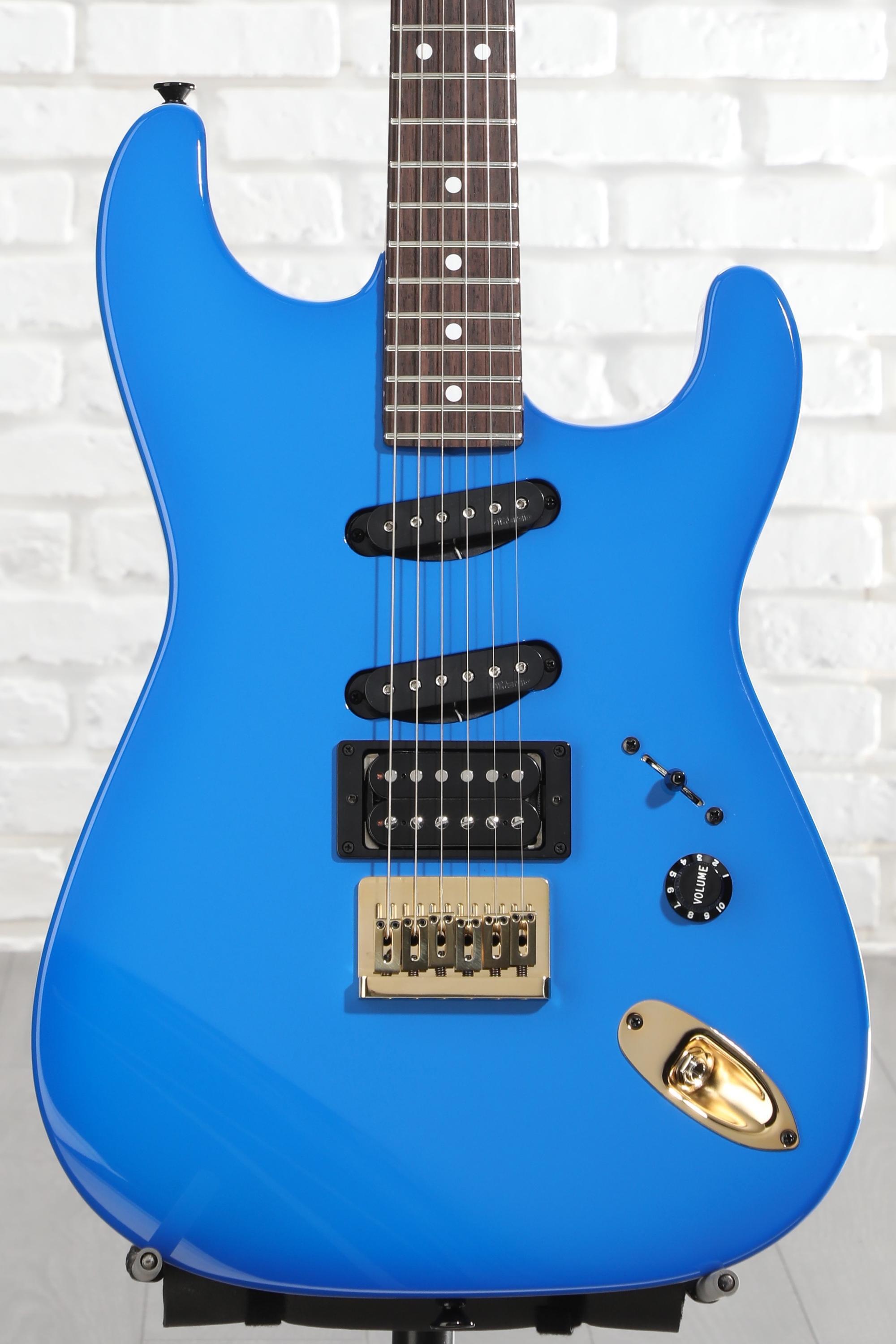 Charvel Jake E Lee USA Signature Blue Burst - Blue Burst | Sweetwater