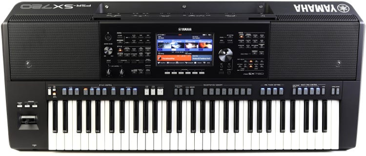 Yamaha PSR-SX720 61-key Arranger Workstation | Sweetwater