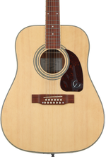 Photo of Epiphone Songmaker DR-212 12-String Acoustic Guitar - Natural