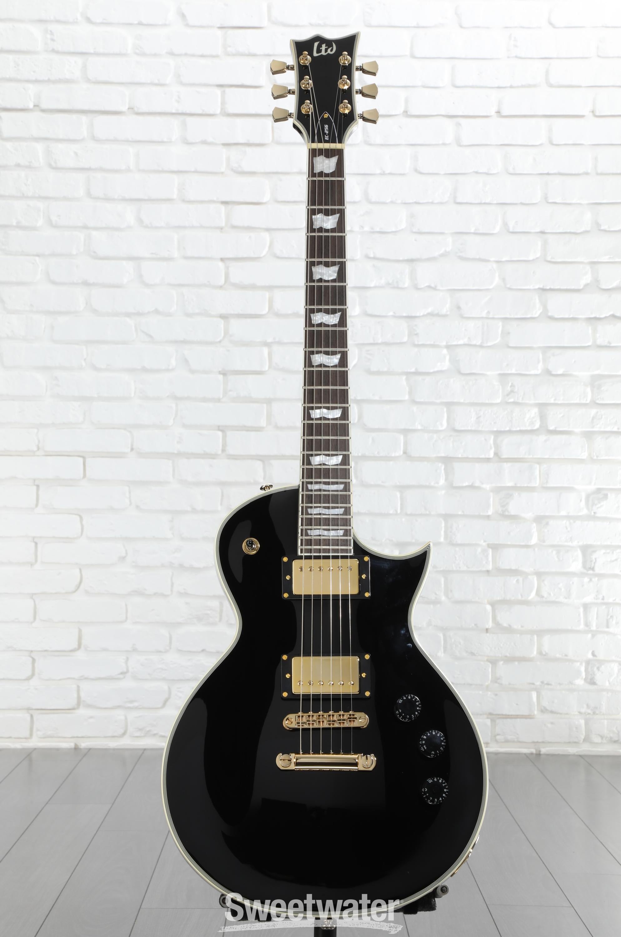 ESP LTD Eclipse EC-256 Electric Guitar - Black | Sweetwater
