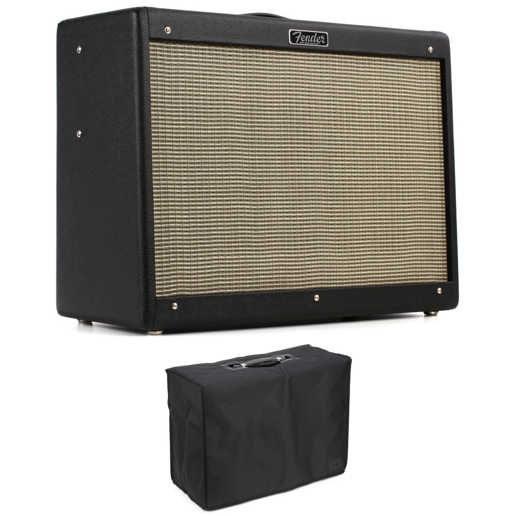 Photo of Fender Hot Rod Deluxe IV 1x12-inch 40-watt Tube Combo Amp with Deluxe Padded Cover