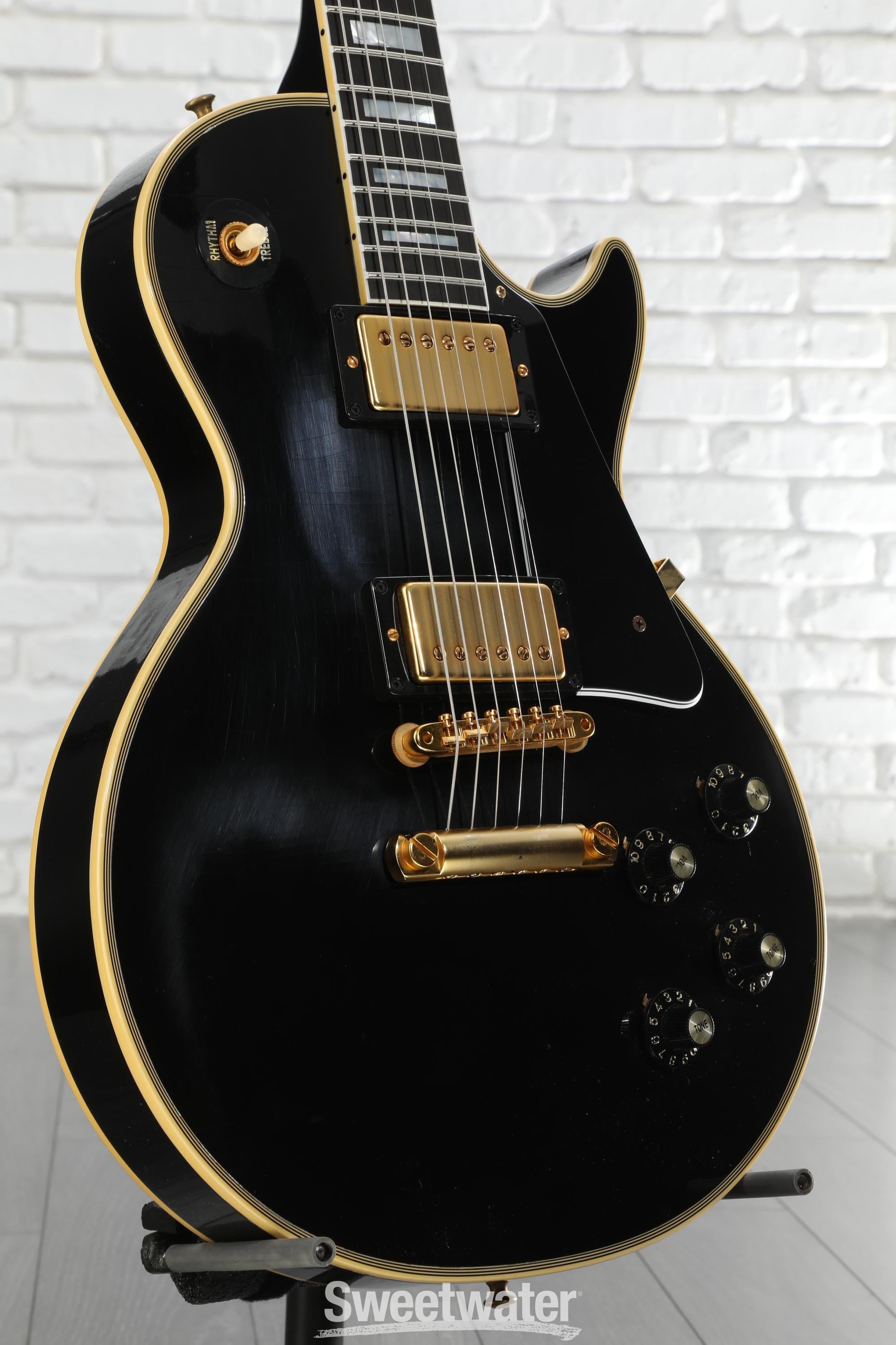 Gibson Custom 1968 Les Paul Custom Reissue Electric Guitar - Ebony
