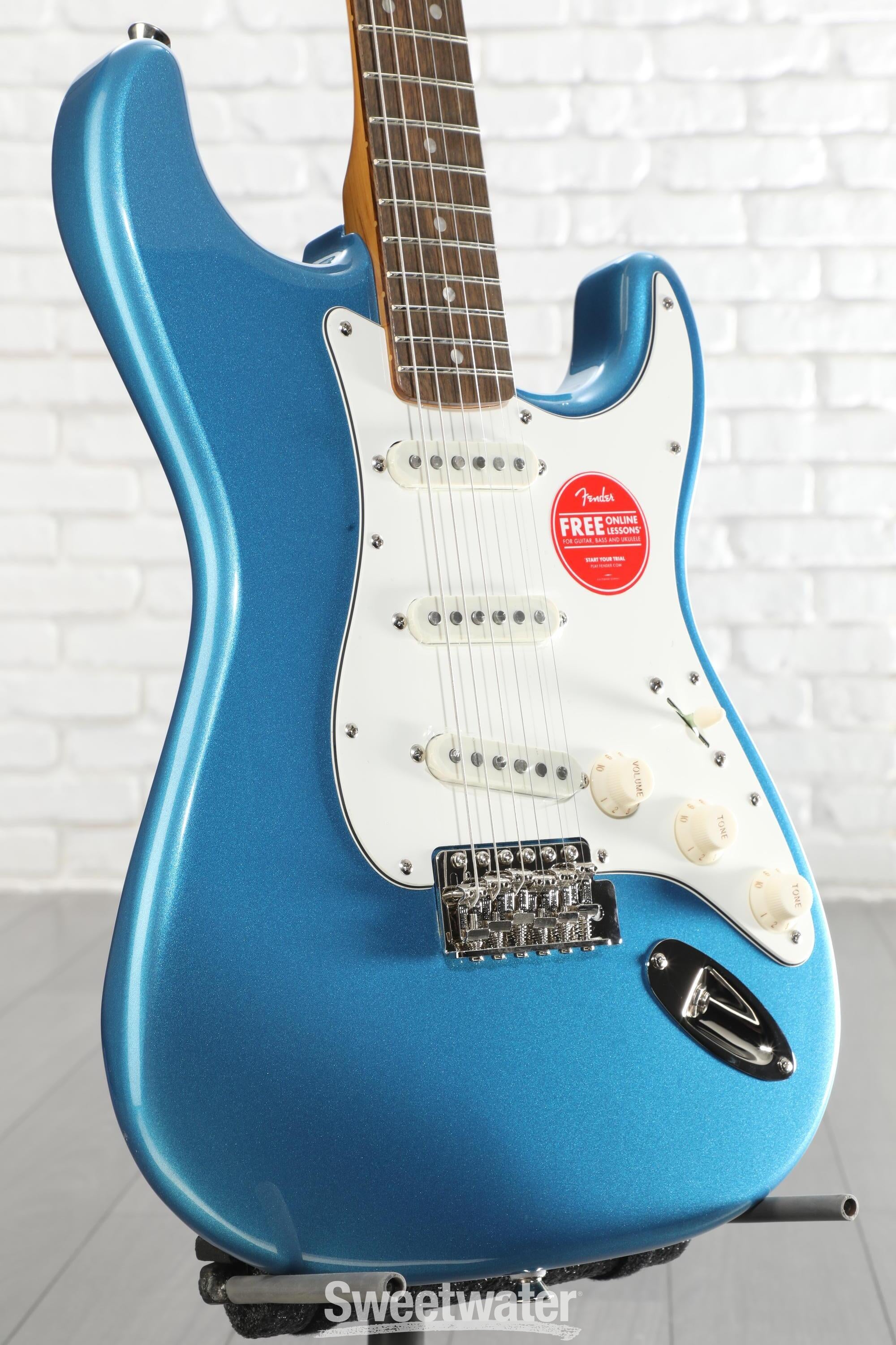 Squier Classic Vibe '60s Stratocaster - Lake Placid Blue | Sweetwater