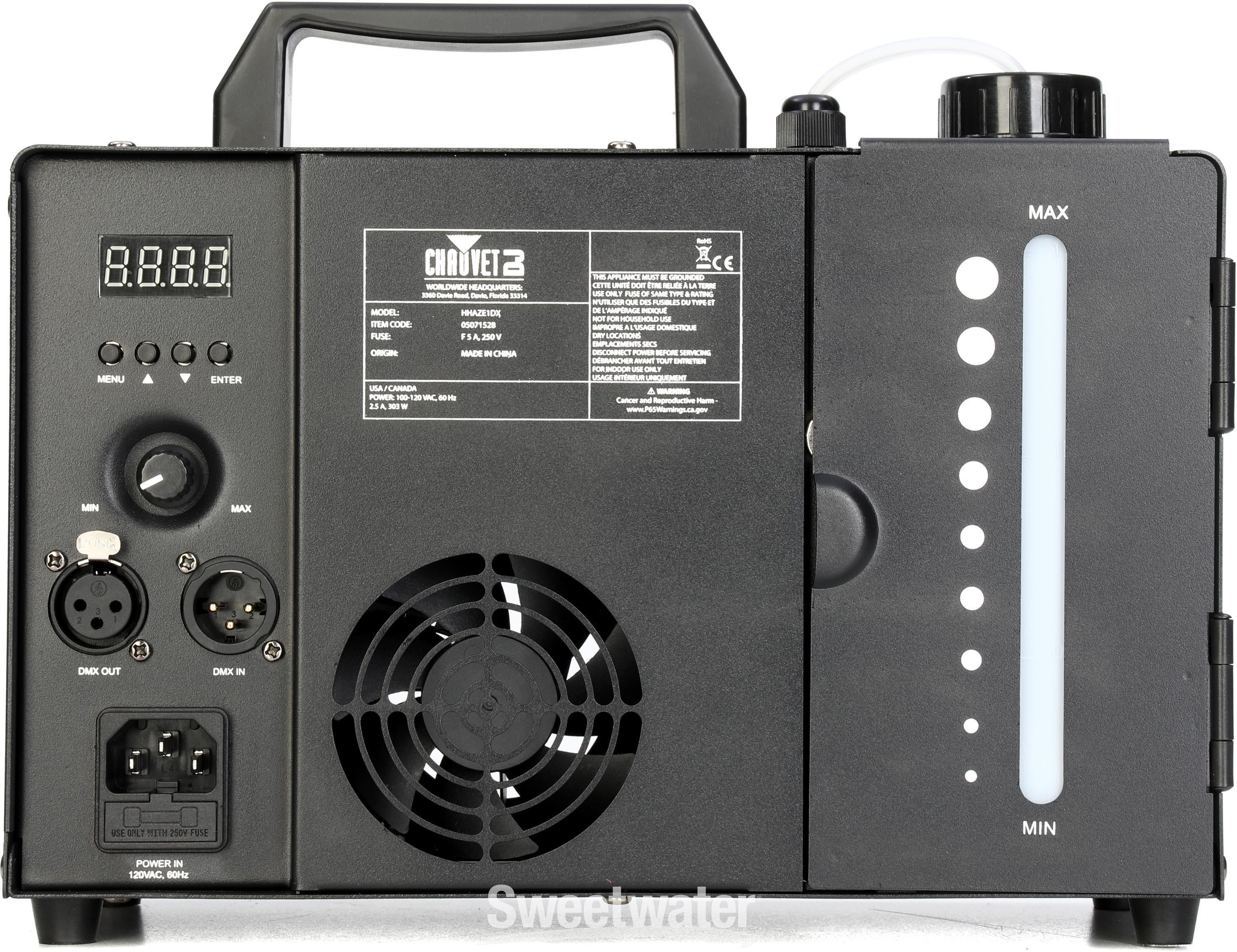 Chauvet DJ Hurricane Haze 1DX Haze Machine (800 CFM) | Sweetwater