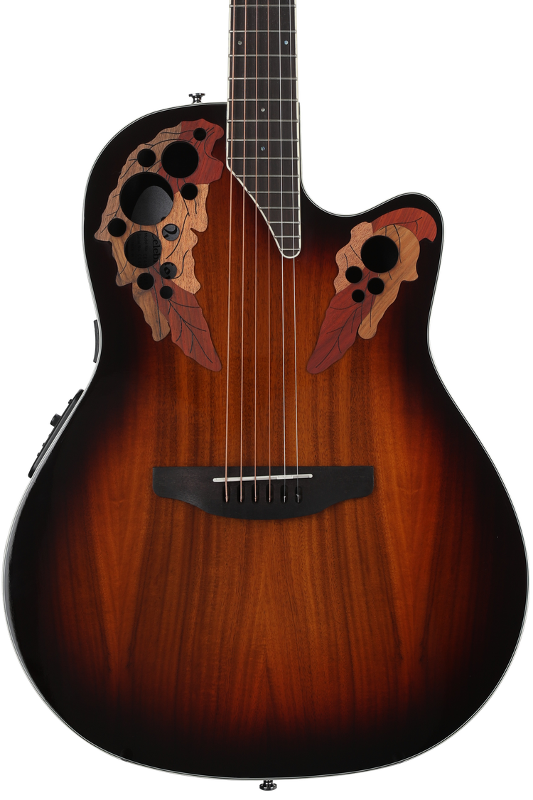 Ovation Celebrity Elite CE48P-KOAB Super Shallow Acoustic-electric