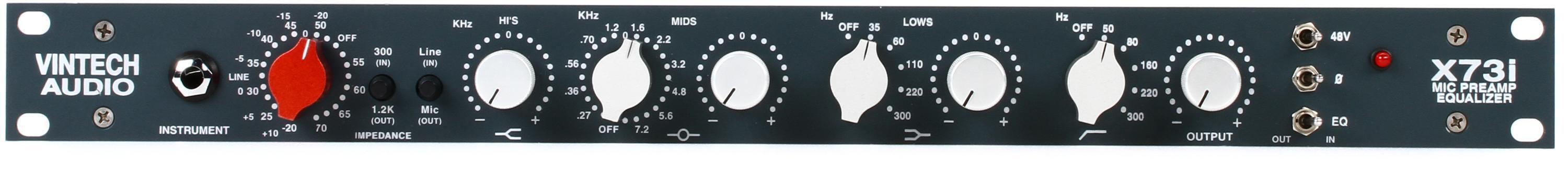 Vintech X73i Microphone Preamp & EQ | Sweetwater