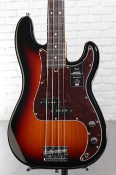Product Image - This Item - Fender American Professional II Precision Bass Guitar - 3-color Sunburst, Rosewood Fingerboard