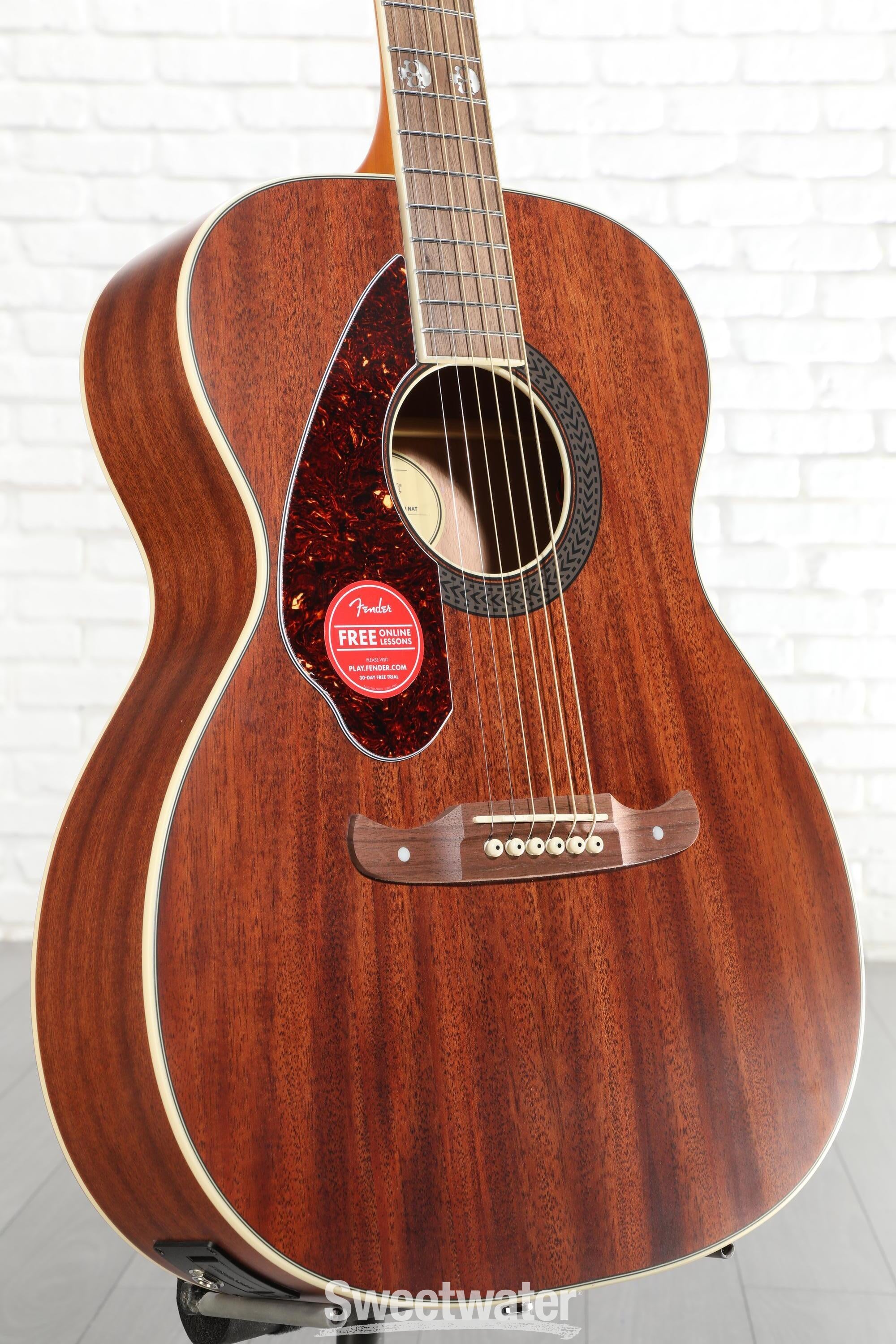 Fender Tim Armstrong Hellcat, Left-Handed Acoustic-Electric Guitar