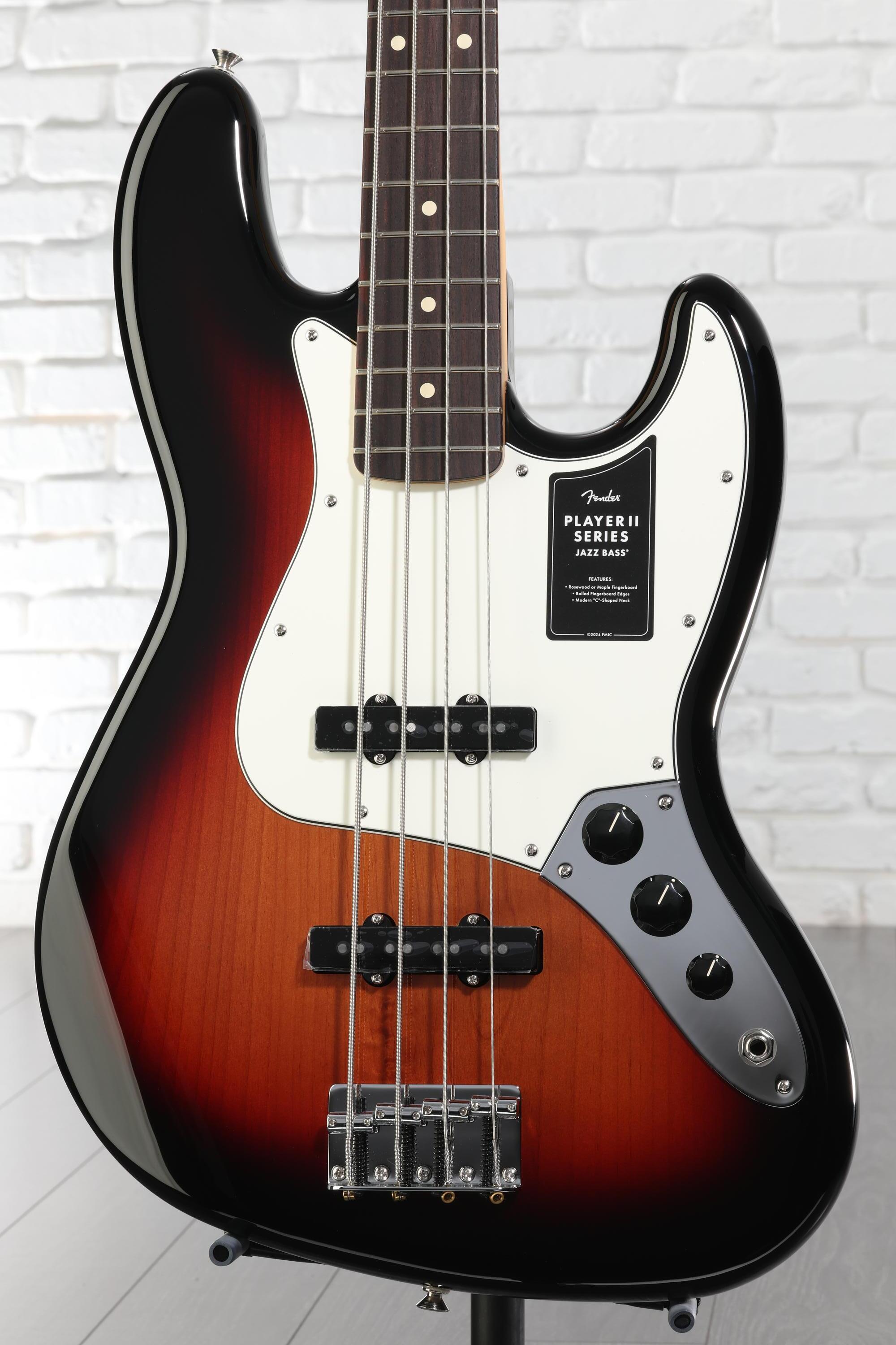 Fender Player II Jazz Bass - 3-color Sunburst with Rosewood