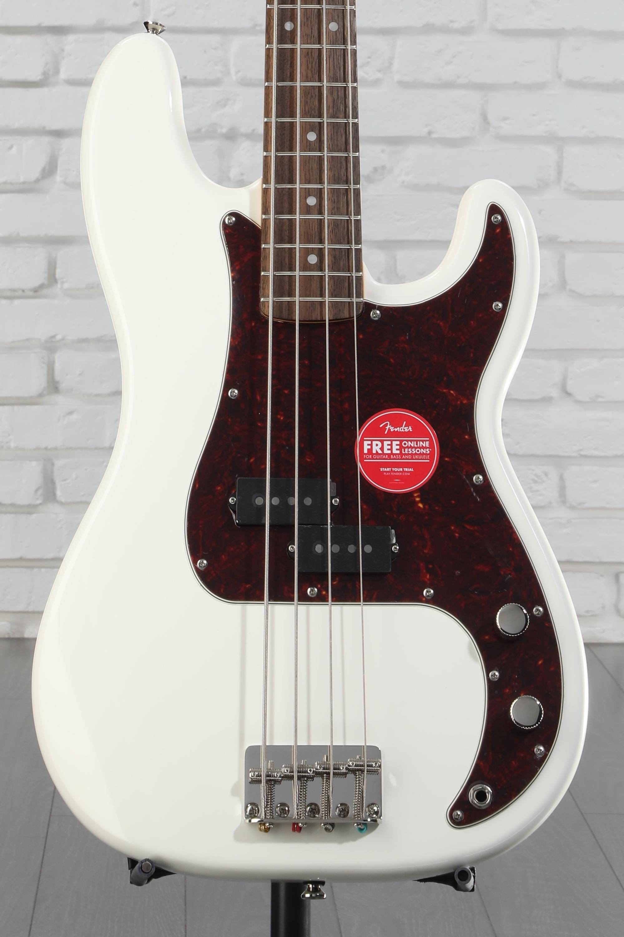 ベース Squier Classic Vibe 60's Precision Bass Fender® Squier Classic Vibe '60s Precision Bass Olympic White