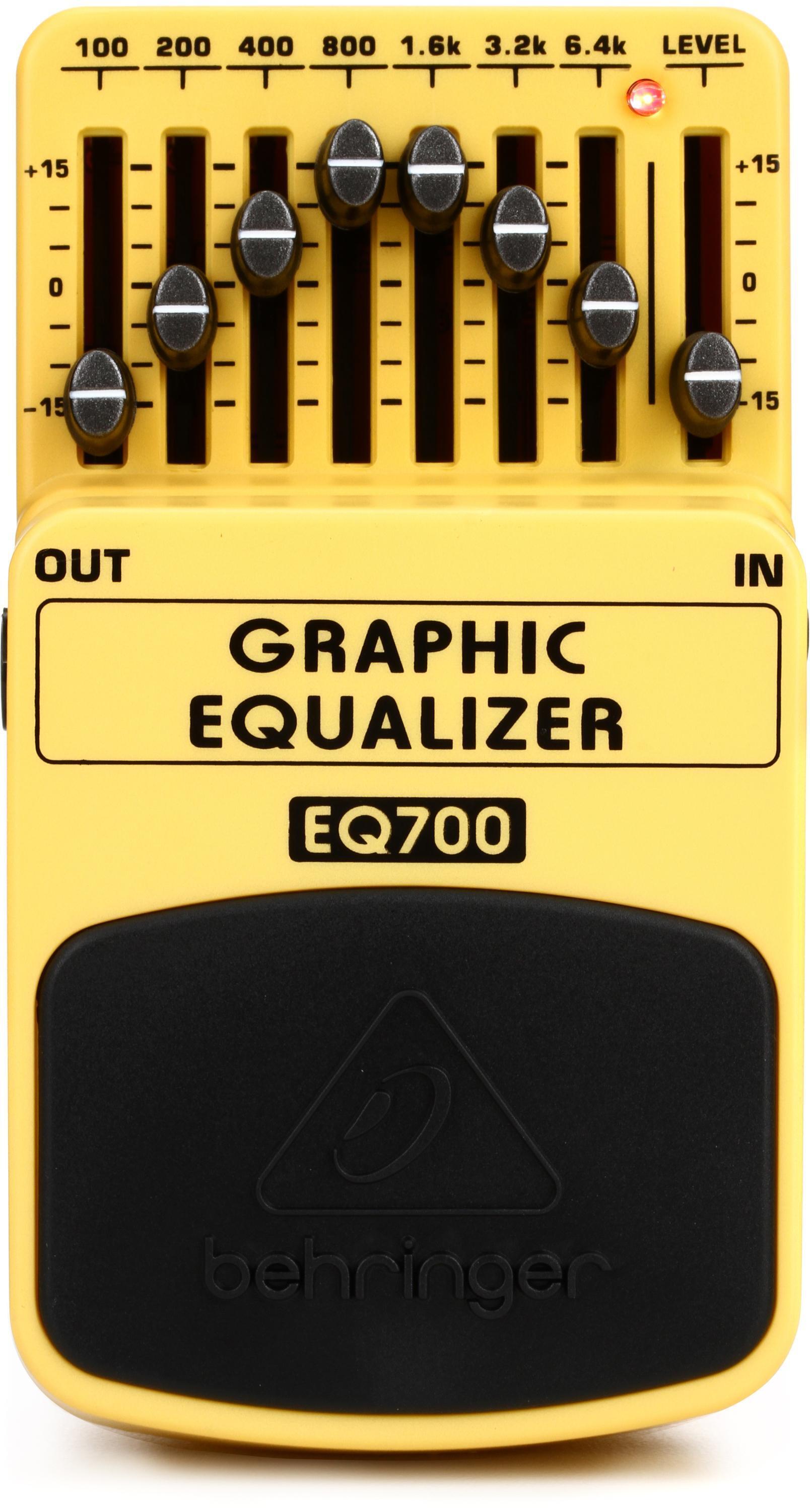 Bundled Item: Behringer EQ700 Graphic Equalizer Pedal