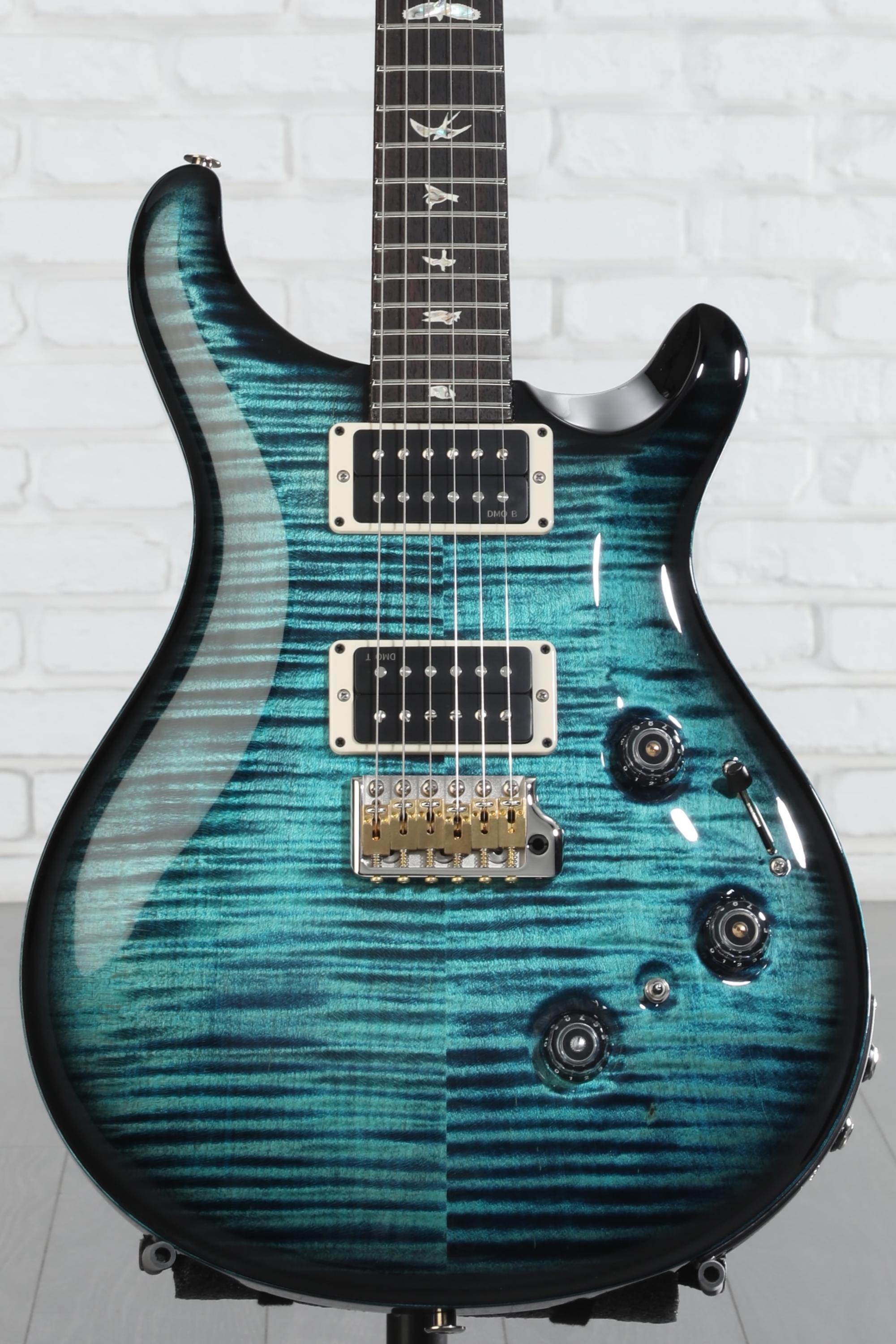 PRS Custom 24 Piezo Electric Guitar - Cobalt Smokeburst | Sweetwater
