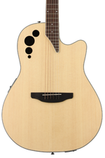 Photo of Ovation Applause AE44-4S Mid-depth Acoustic-electric Guitar - Natural Satin