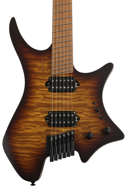 ギター Strandberg Boden HSS Quilt Bengal Burst Strandberg Boden Standard 6 - Bengal Burst Quilted Maple