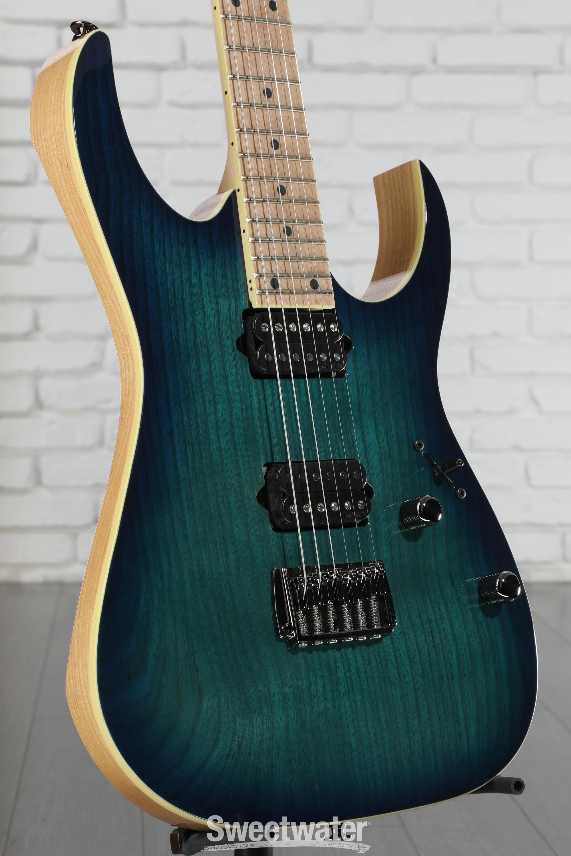 Ibanez Prestige RG652AHMFX - Nebula Green Burst | Sweetwater