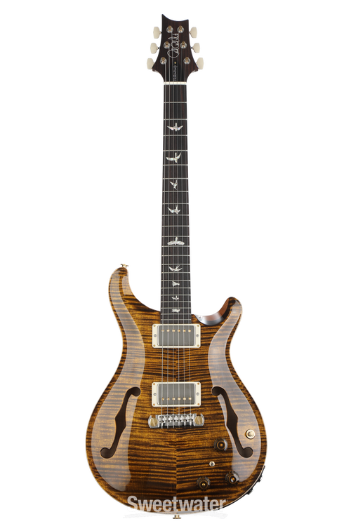 PRS Hollowbody II Piezo 10-Top Electric Guitar - Yellow