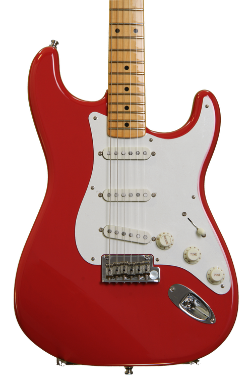 Fender Vintage Hot Rod '50s Stratocaster - Fiesta Red | Sweetwater