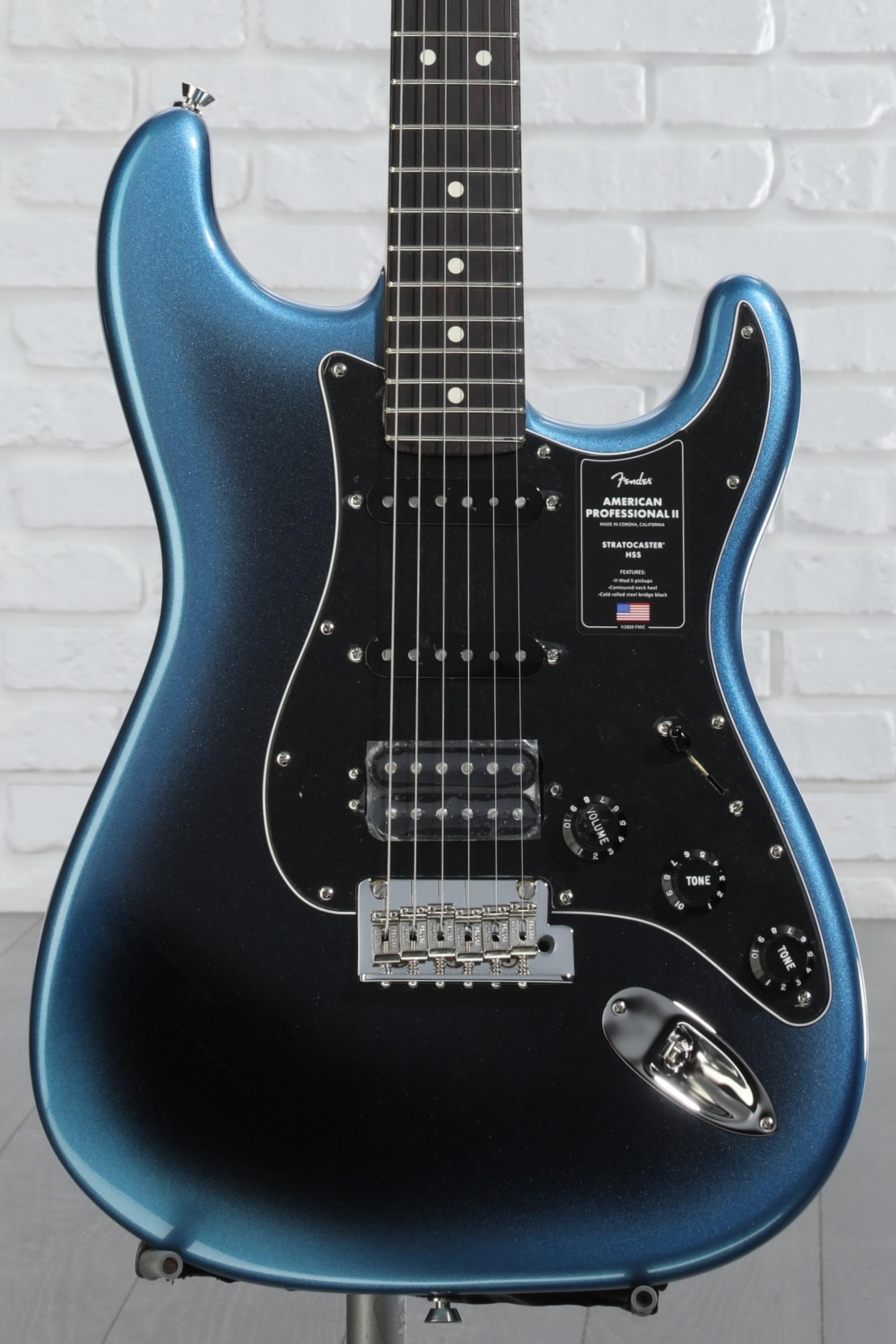 半額 50％OFFの通販 Stratocaster II Professional American Fender HSS Dark - ギター