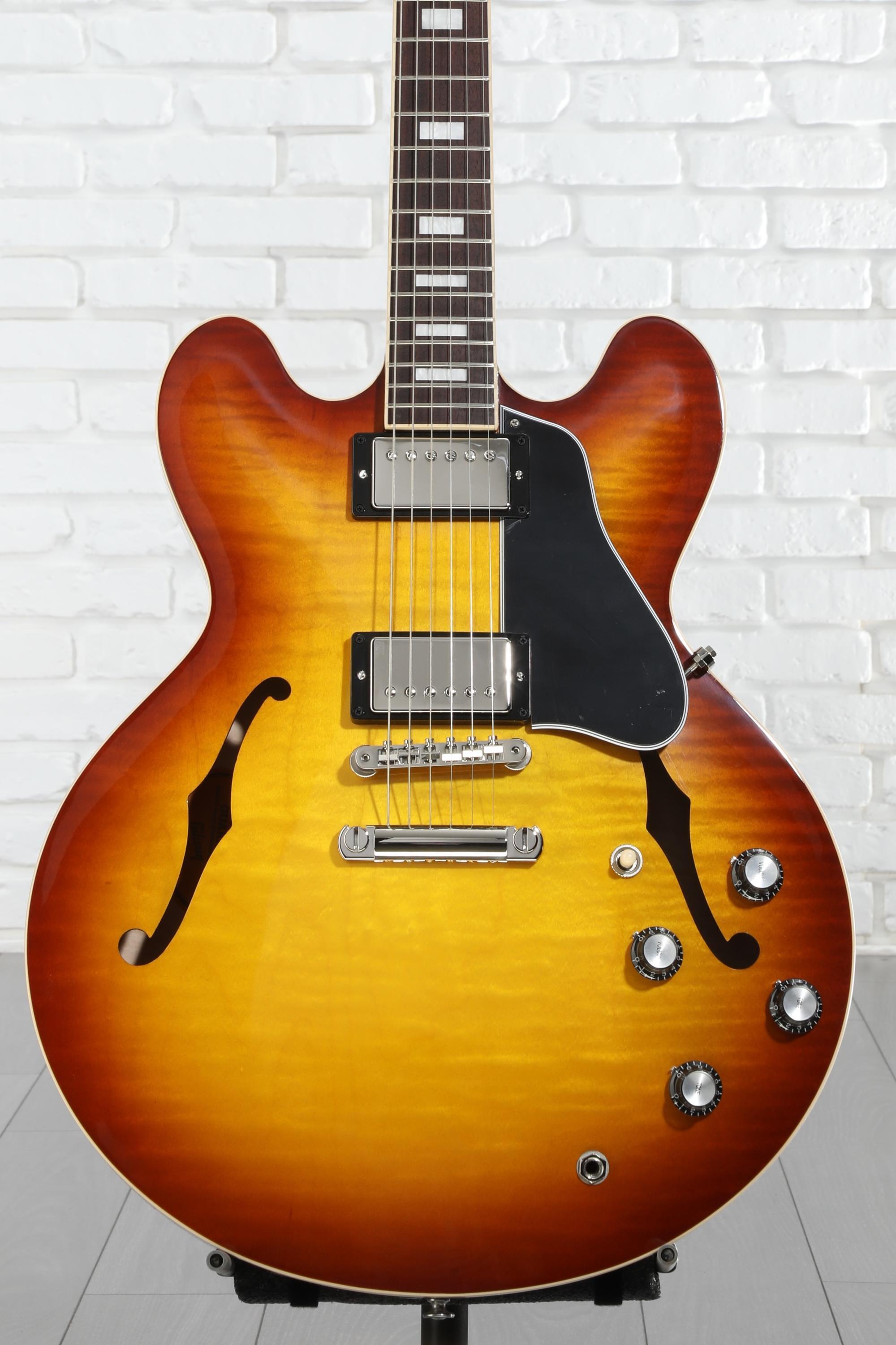 Gibson ES-335 Figured Semi-hollowbody Electric Guitar - Iced Tea