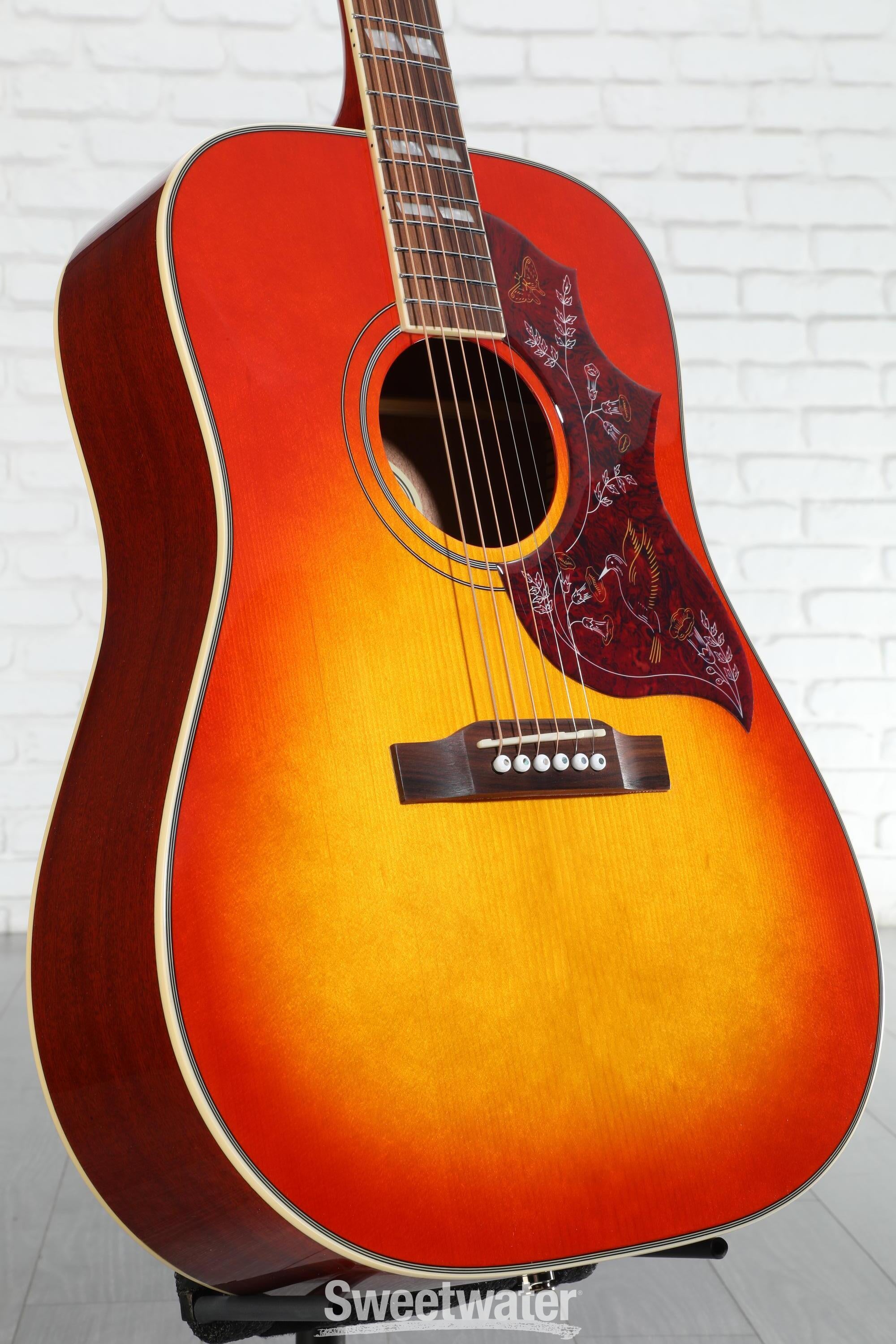 Epiphone Hummingbird Studio Acoustic-Electric Guitar - Faded