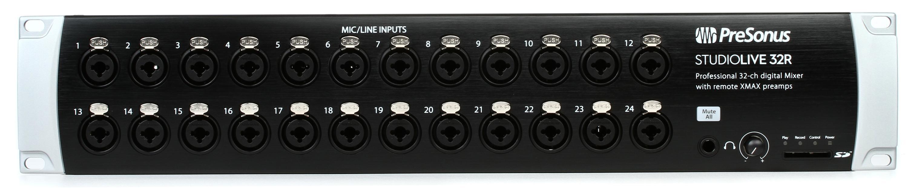 PreSonus StudioLive RM32AI - 32-ch Digital Rack Mounted Mixer | Sweetwater