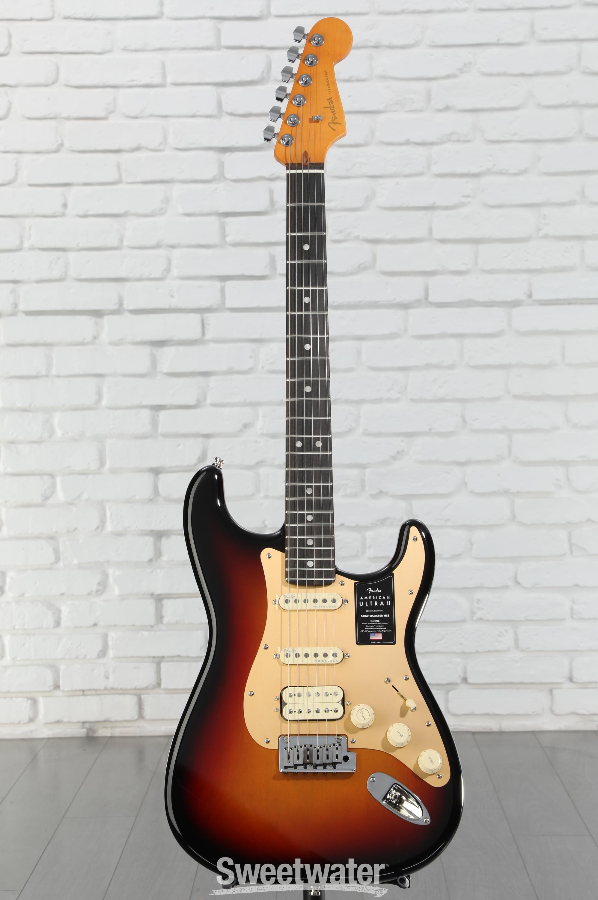 Fender American Ultra II Stratocaster HSS Electric Guitar