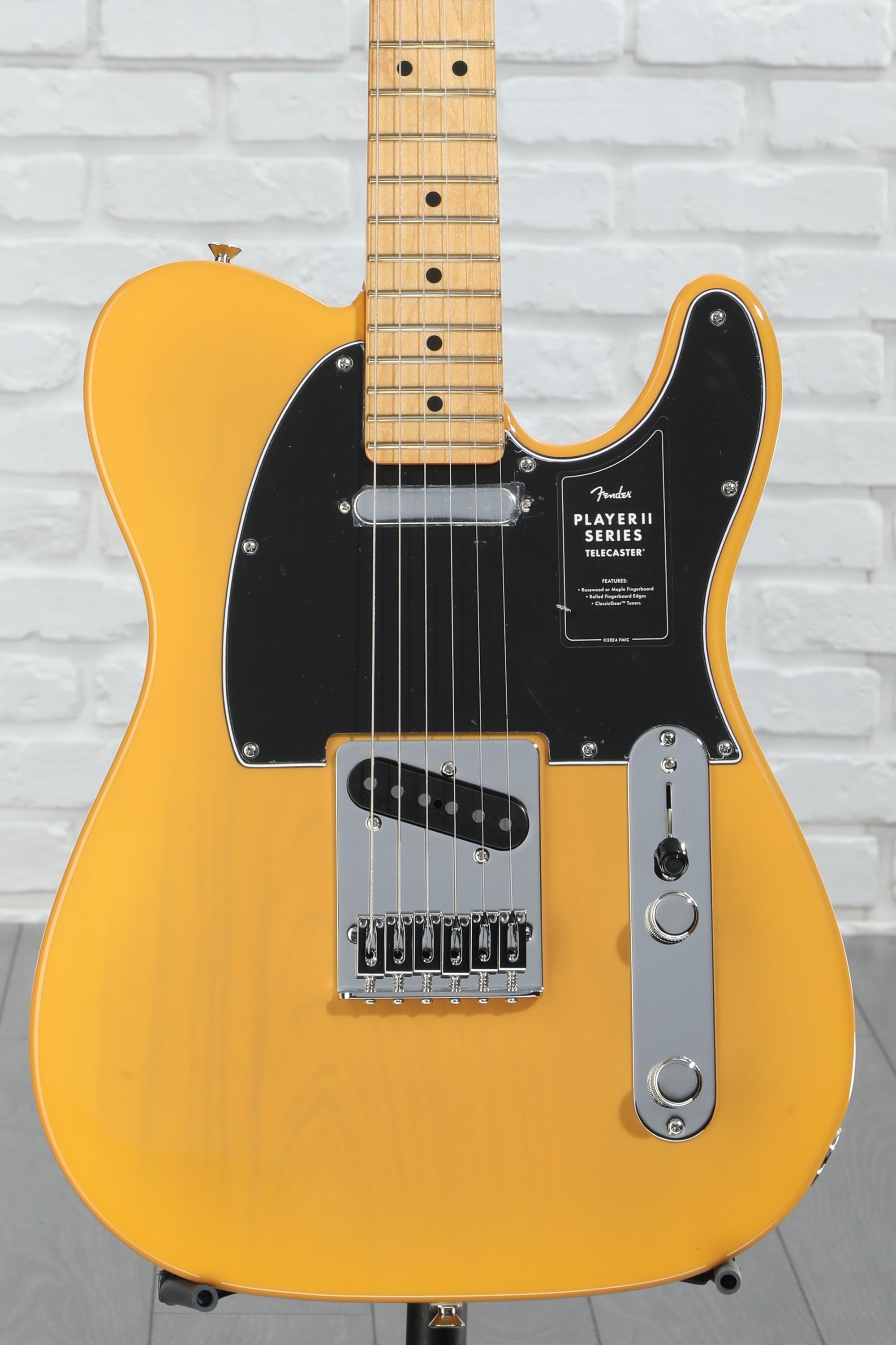 【感謝価格】 Electric Telecaster II Player Fender Guitar Butterscotch - ギター