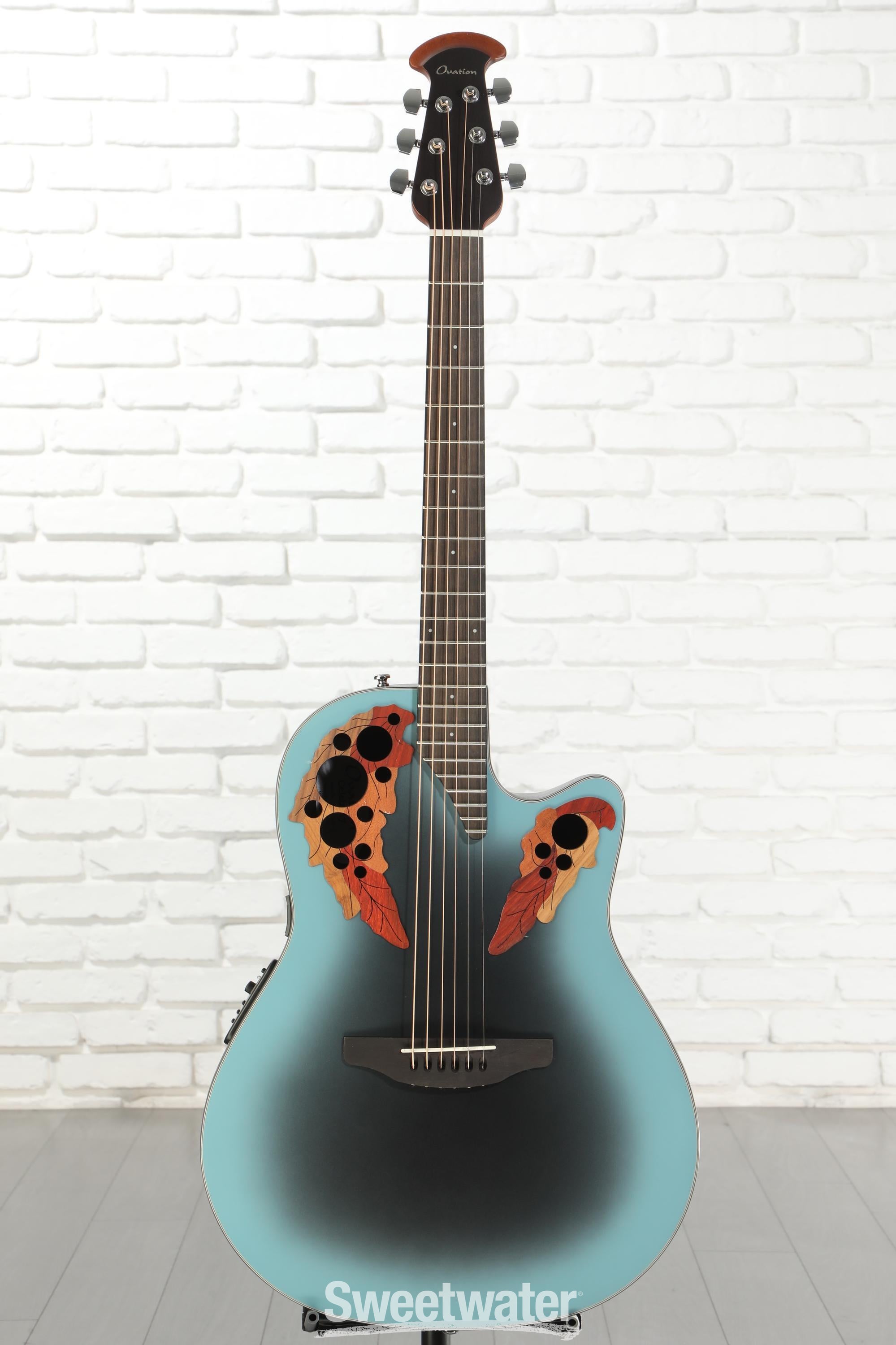 Ovation Celebrity Elite CE44-RBB Mid-Depth Acoustic-Electric