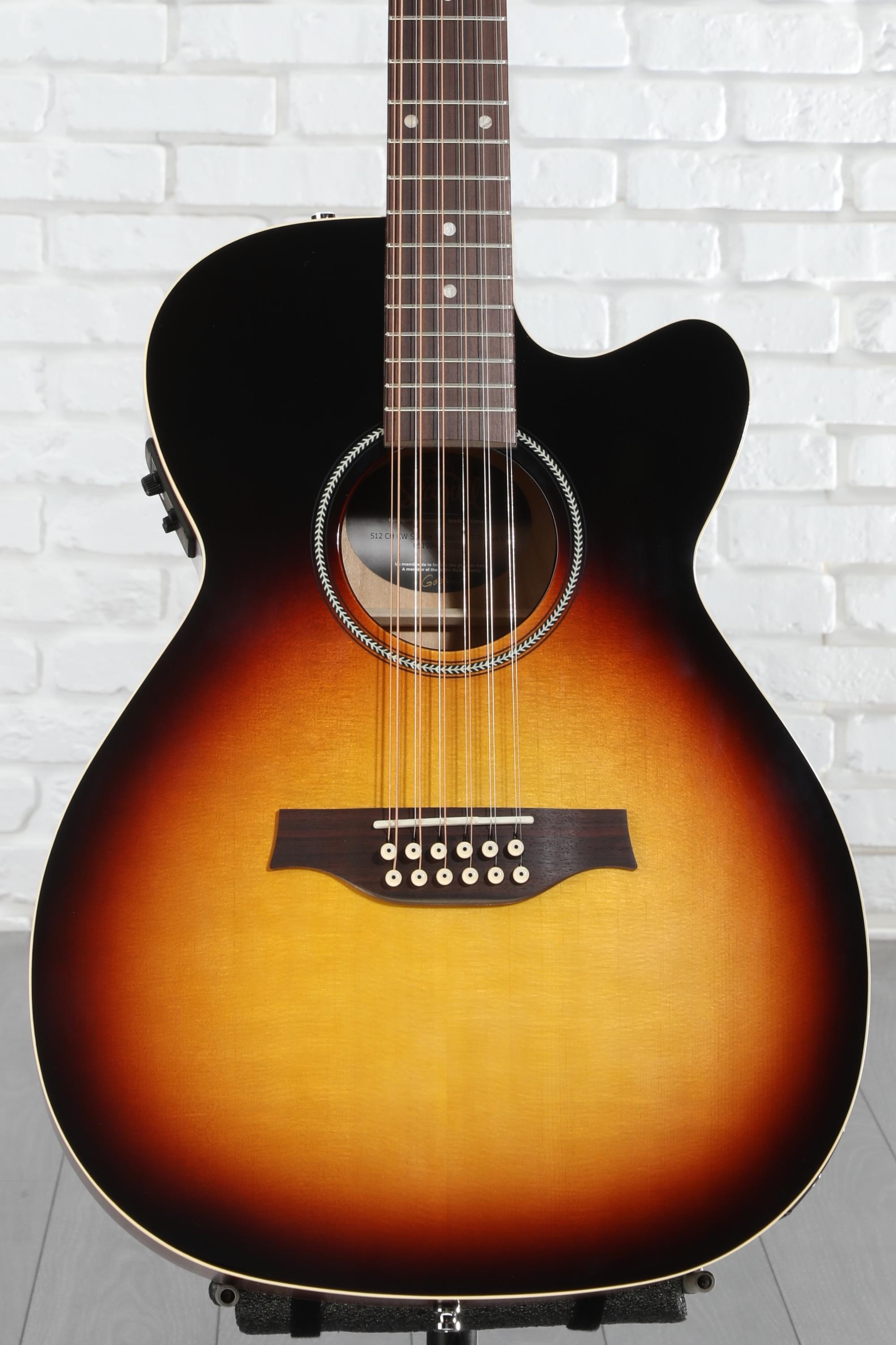 Seagull Guitars S12 CH CW Spruce Sunburst GT Acoustic-electric