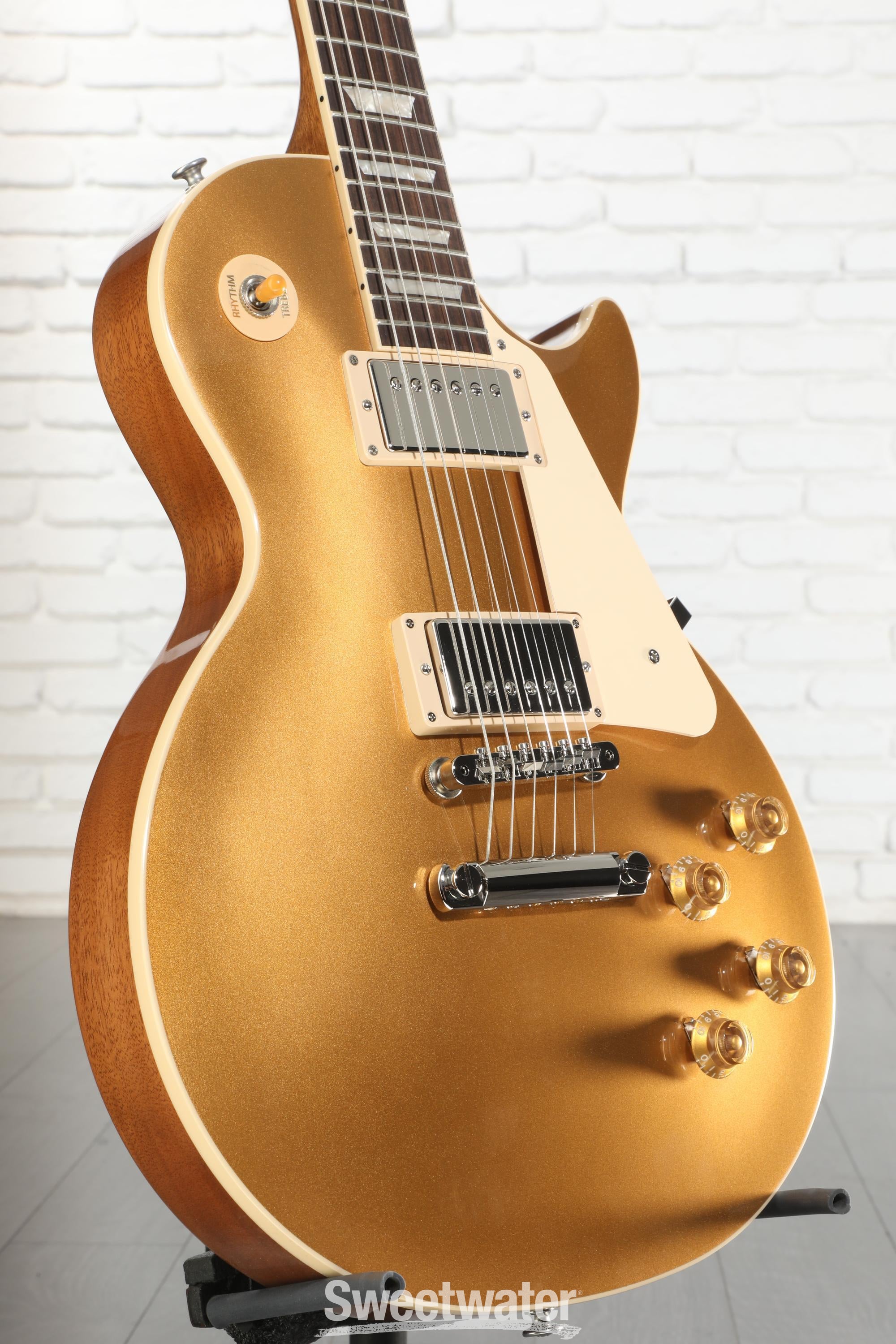 Gibson Les Paul Standard '50s Electric Guitar - Gold Top | Sweetwater