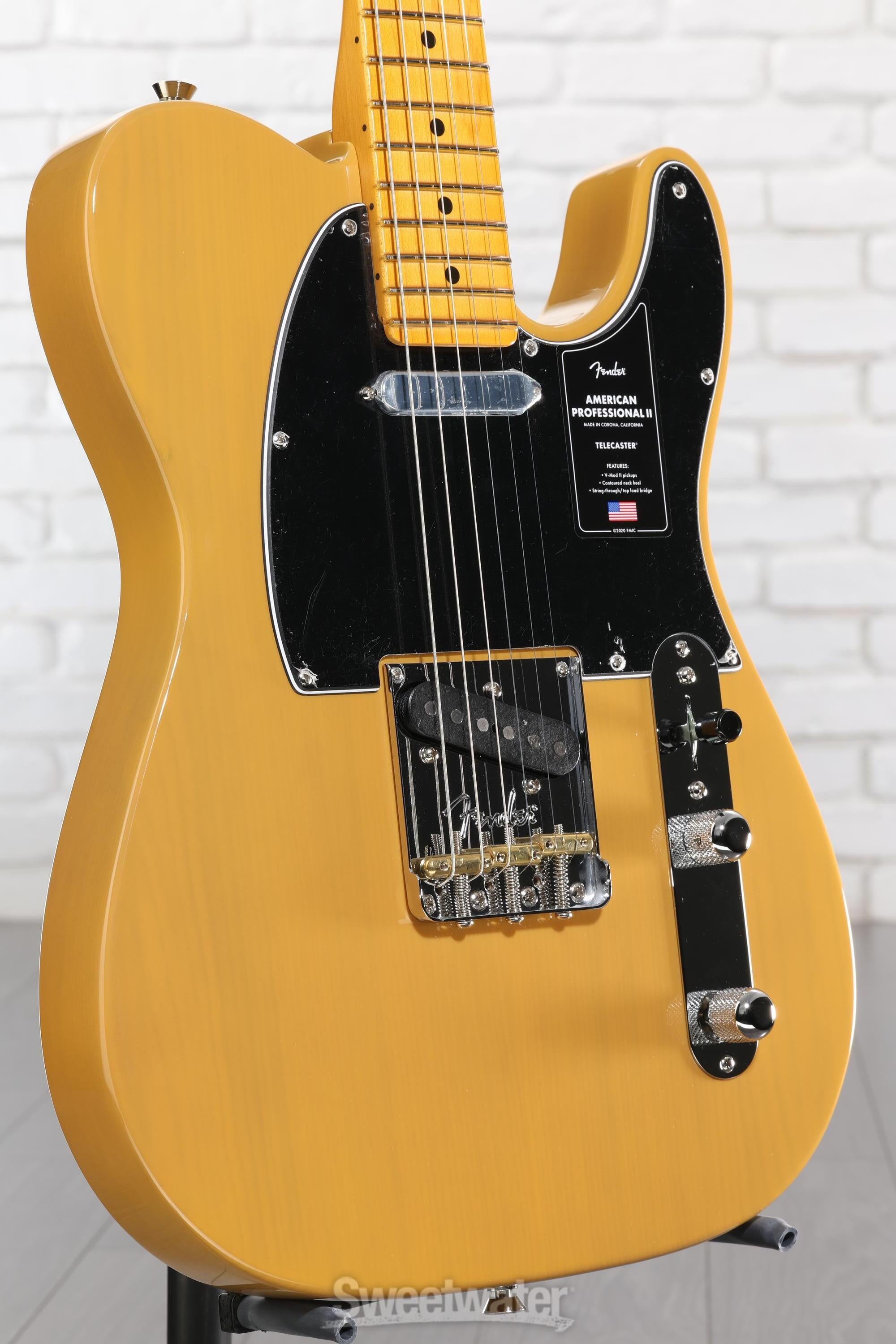 Photo of Fender American Professional II Telecaster - Butterscotch Blonde, Maple Fingerboard
