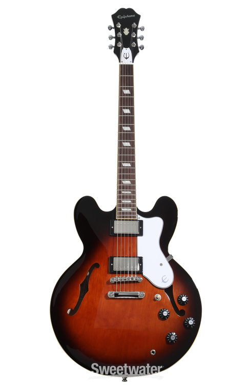 Epiphone Bonehead Riviera Electric Guitar - Dark Tobacco