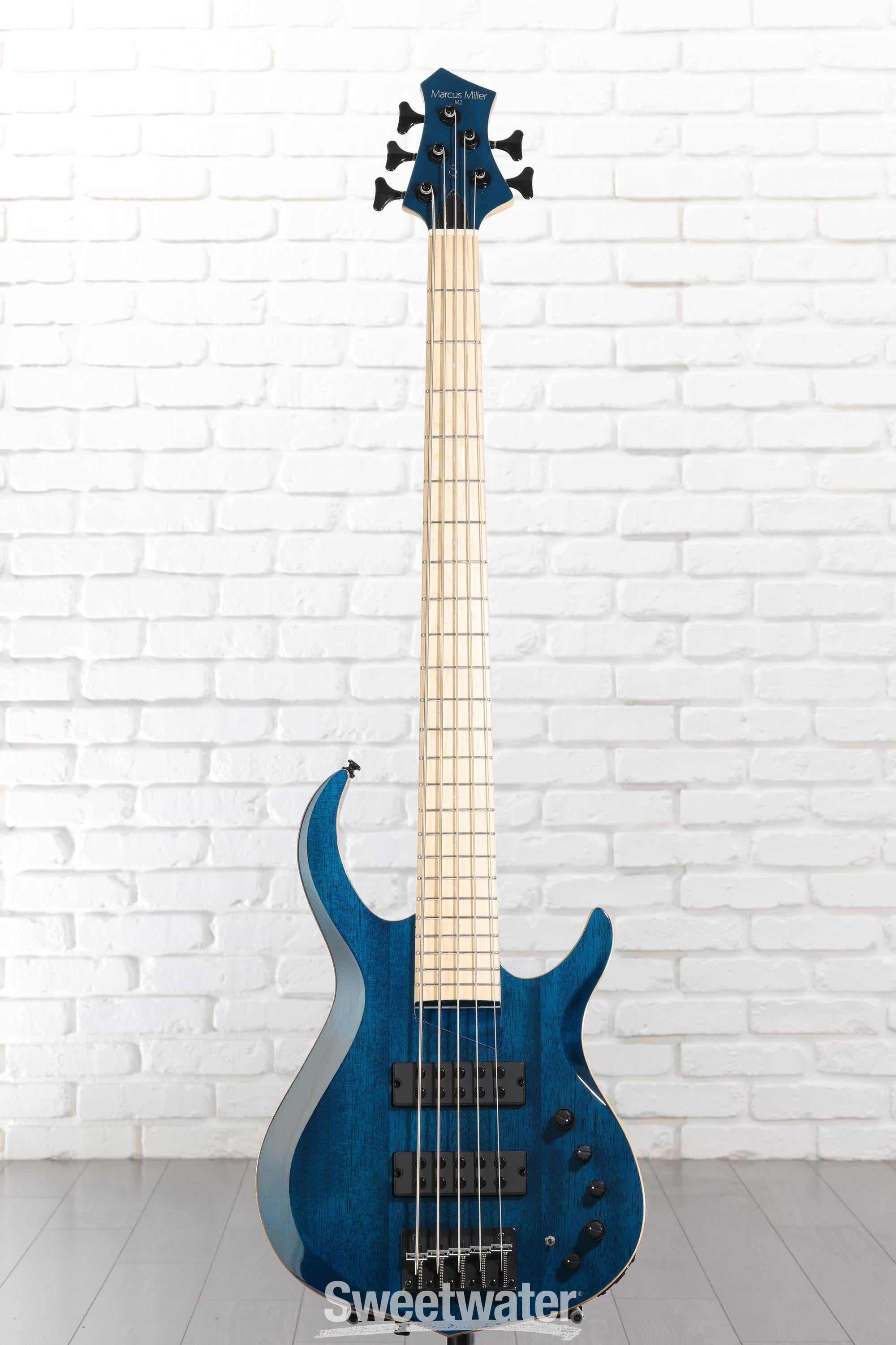Sire Marcus Miller M2 5-string Bass Guitar - Transparent Blue
