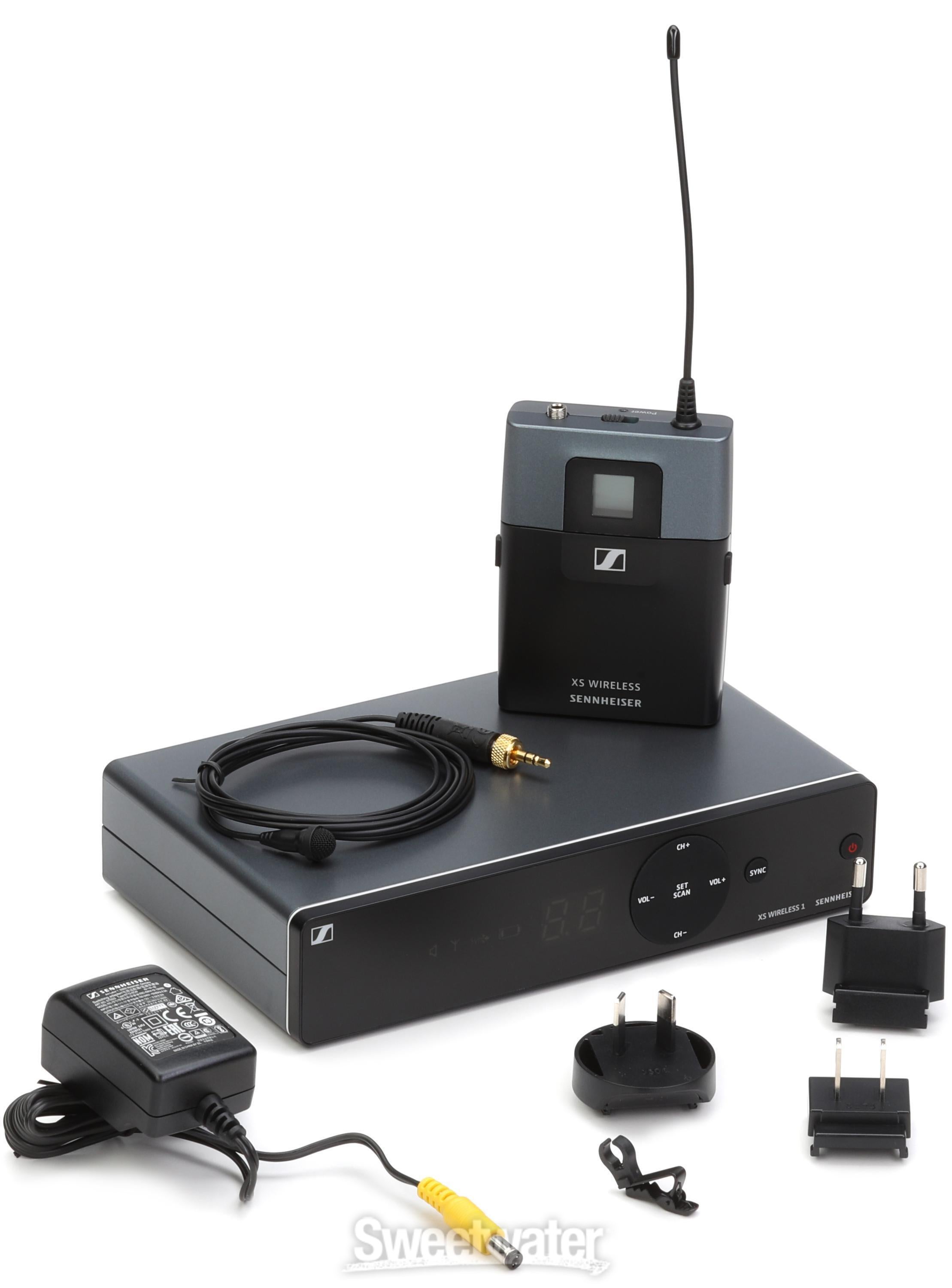 Sennheiser XSW 1-ME2 Wireless Lavalier Microphone System - A Range