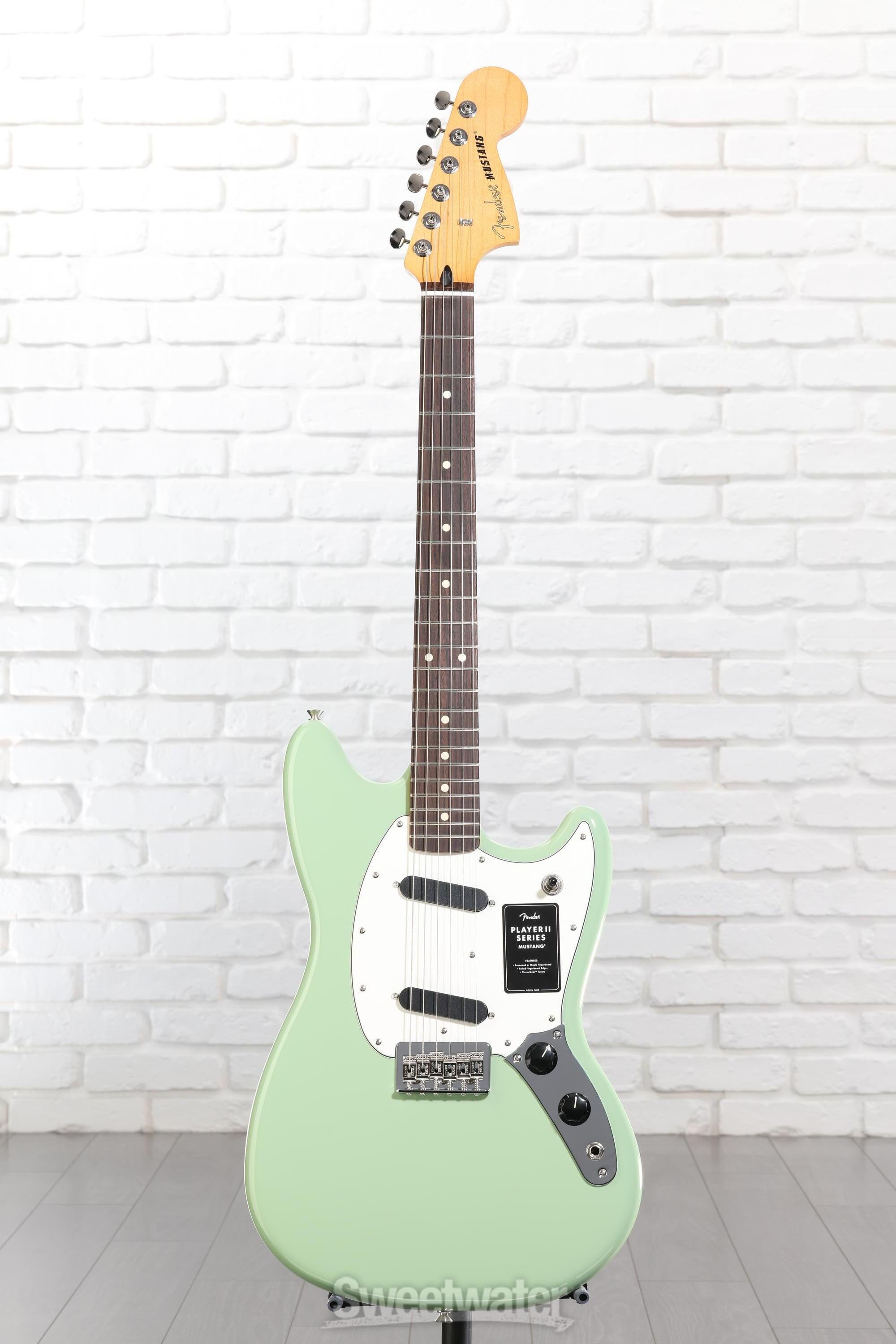 Fender Player II Mustang - Birch Green with Rosewood Fingerboard