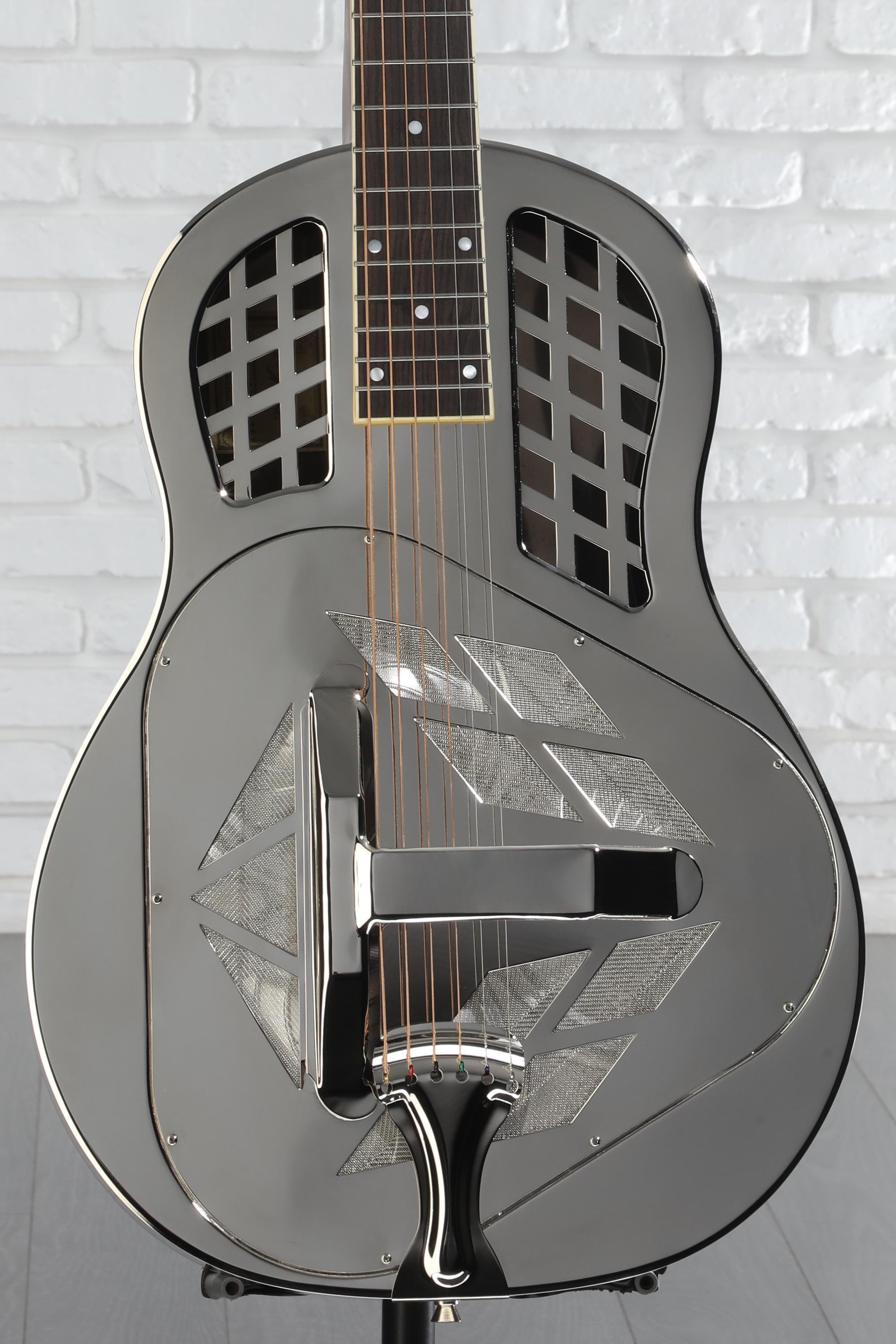 Recording King リゾネーター ラウンドネック Recording King Tricone Resonator Guitar - Roundneck | Sweetwater