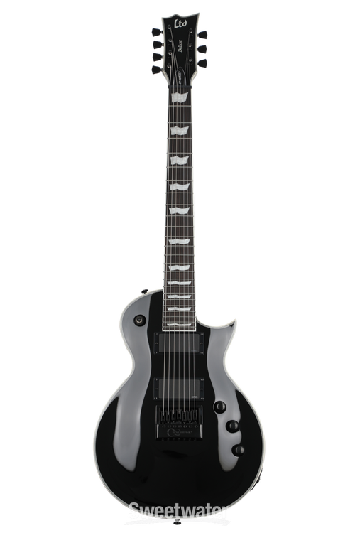 ESP LTD Eclipse EC-1007 EverTune - Black | Sweetwater