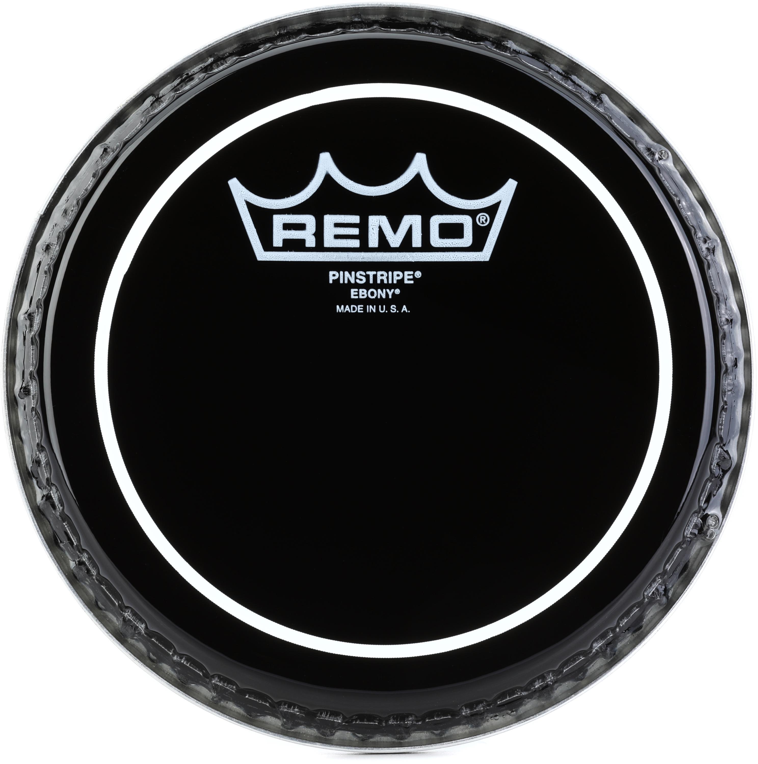 Photo of Remo Pinstripe Ebony Drumhead - 6 inches