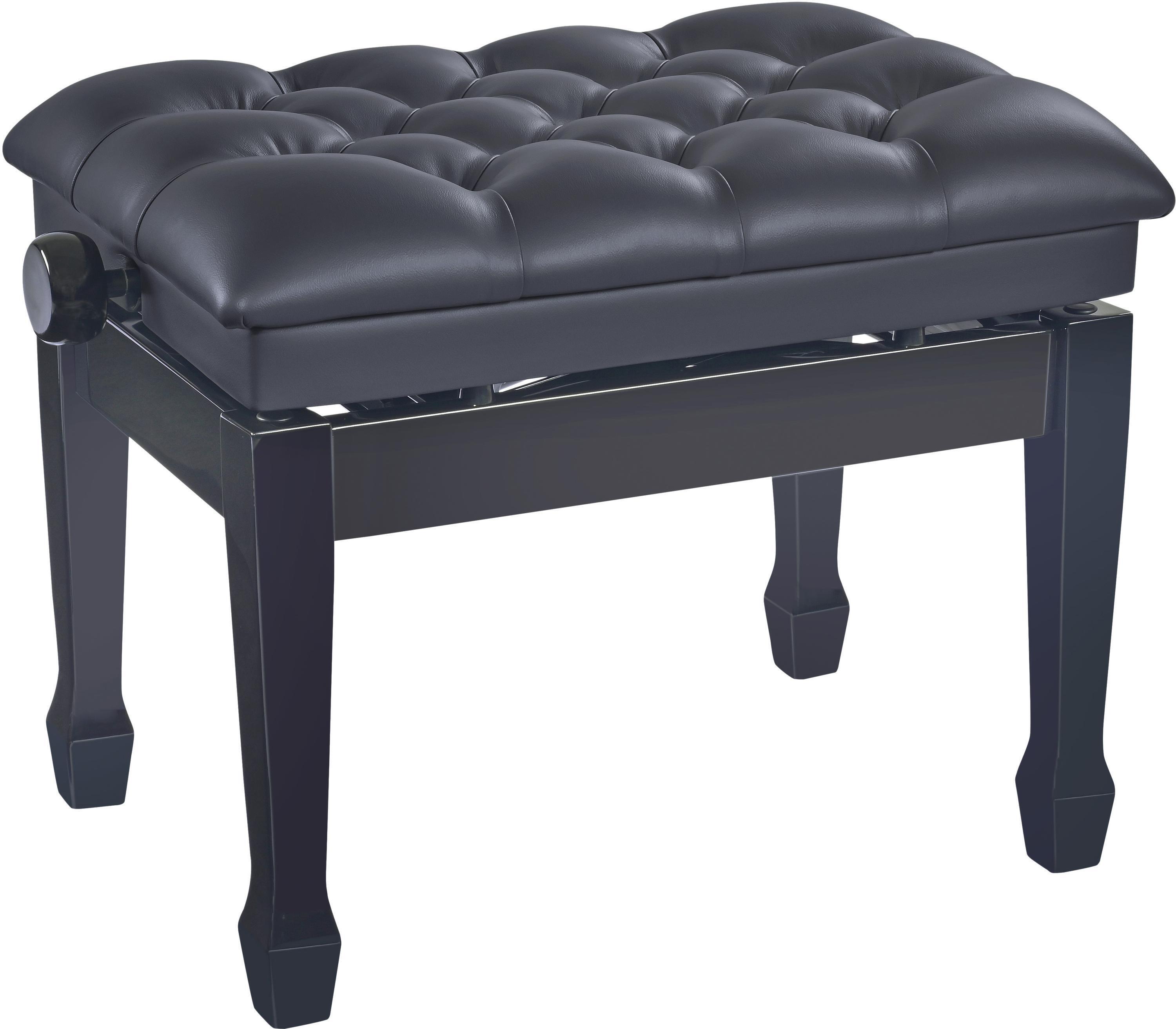 Photo of K&M 13965 Piano Bench - Gloss Black
