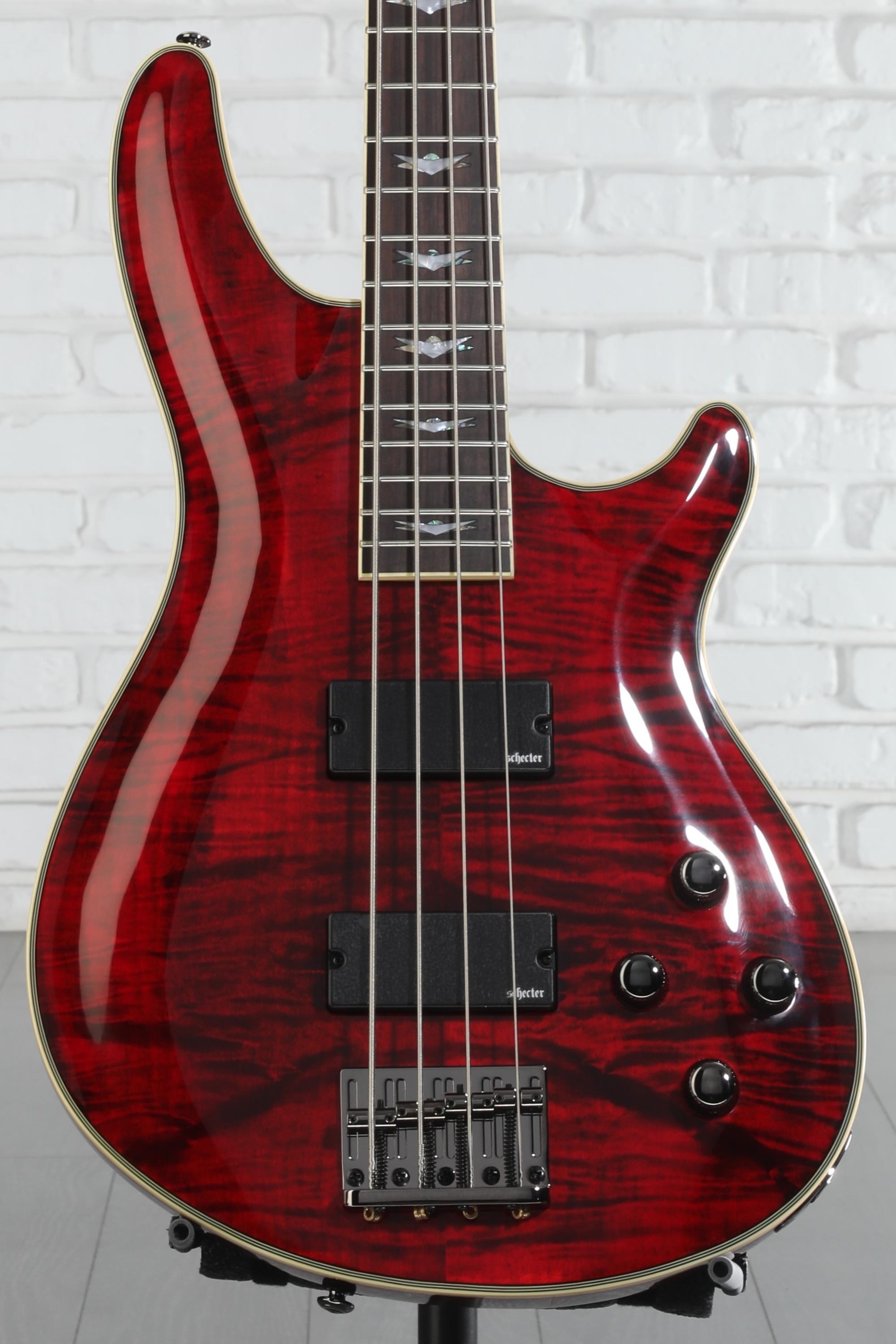 ベース Schecter Omen Extreme C-4 Schecter Omen Extreme-4 4 String Bass Guitar - Natural Schecter