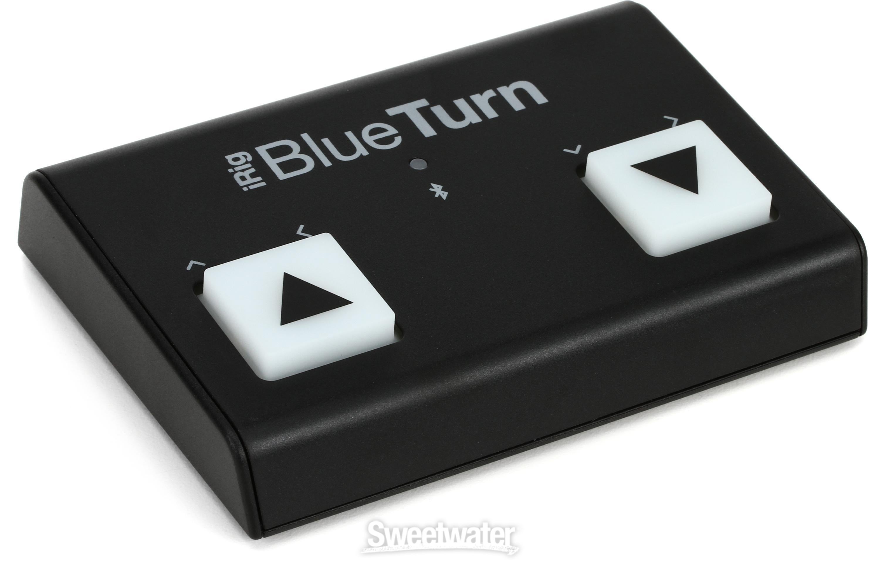 IK Multimedia iRig BlueTurn Bluetooth Page Turner Reviews | Sweetwater