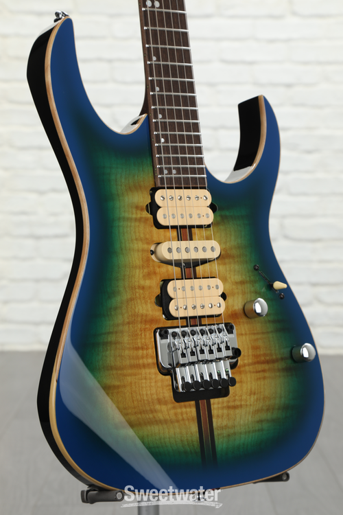 Ibanez Premium RG6PFGMLTD - Geyser Blue Burst Reviews